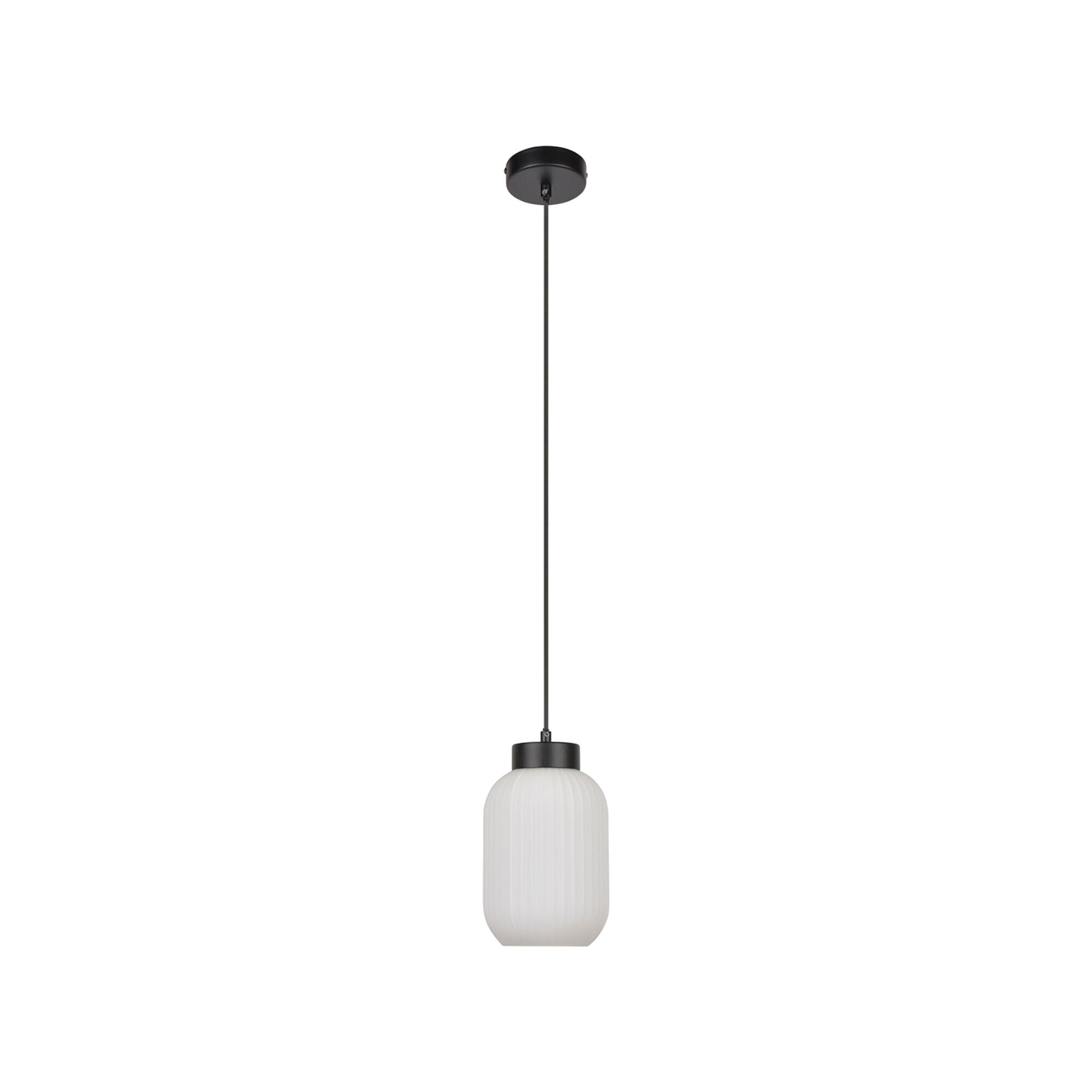 Lámpara de techo shelby 1 luces e27 14 cm negra