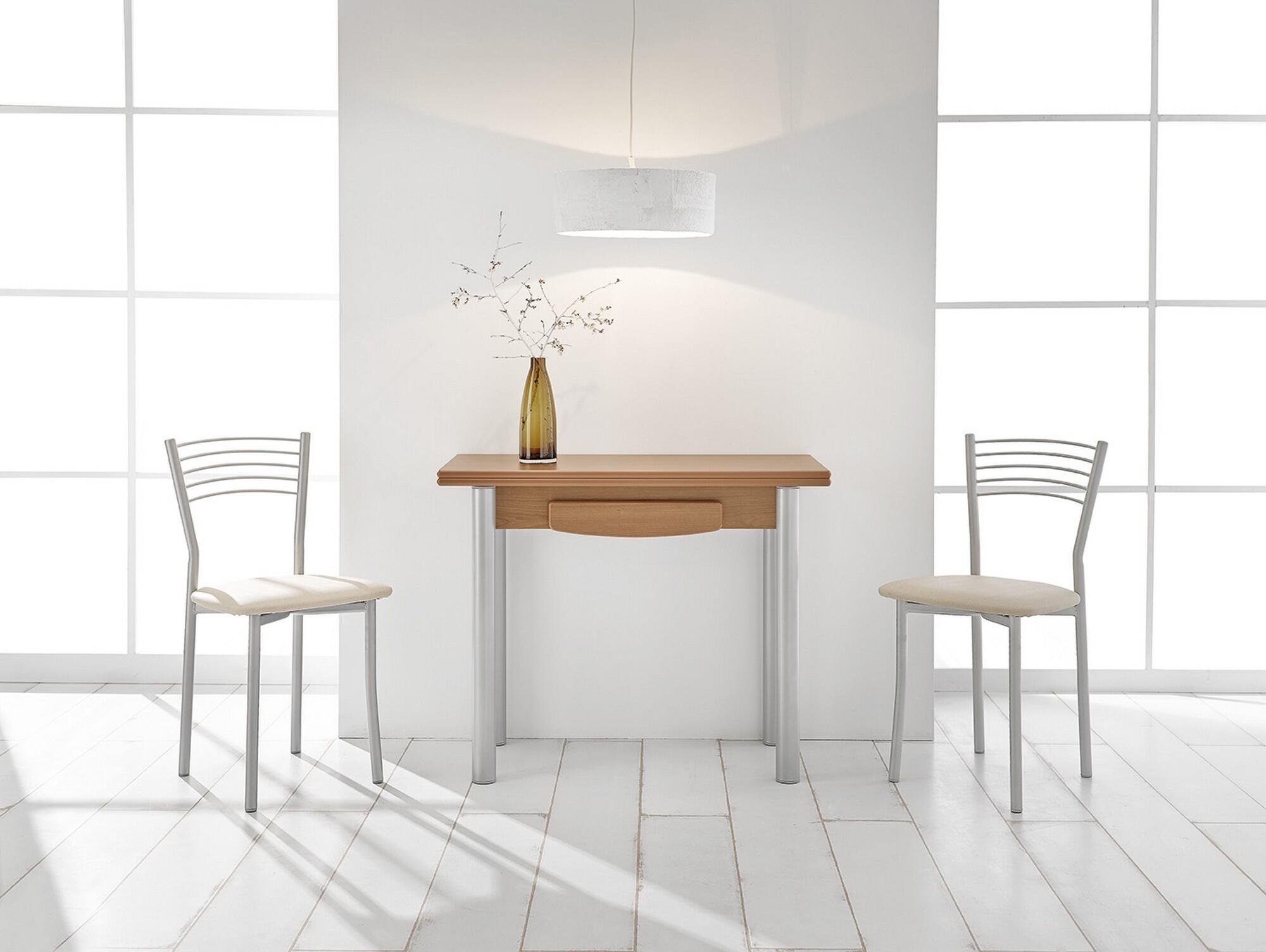 Puerta de interior abatible ciega maciza melamina Line Berna Azabache negro apertura izquierda cerco de 9x2 anchura 82.5cm - 2