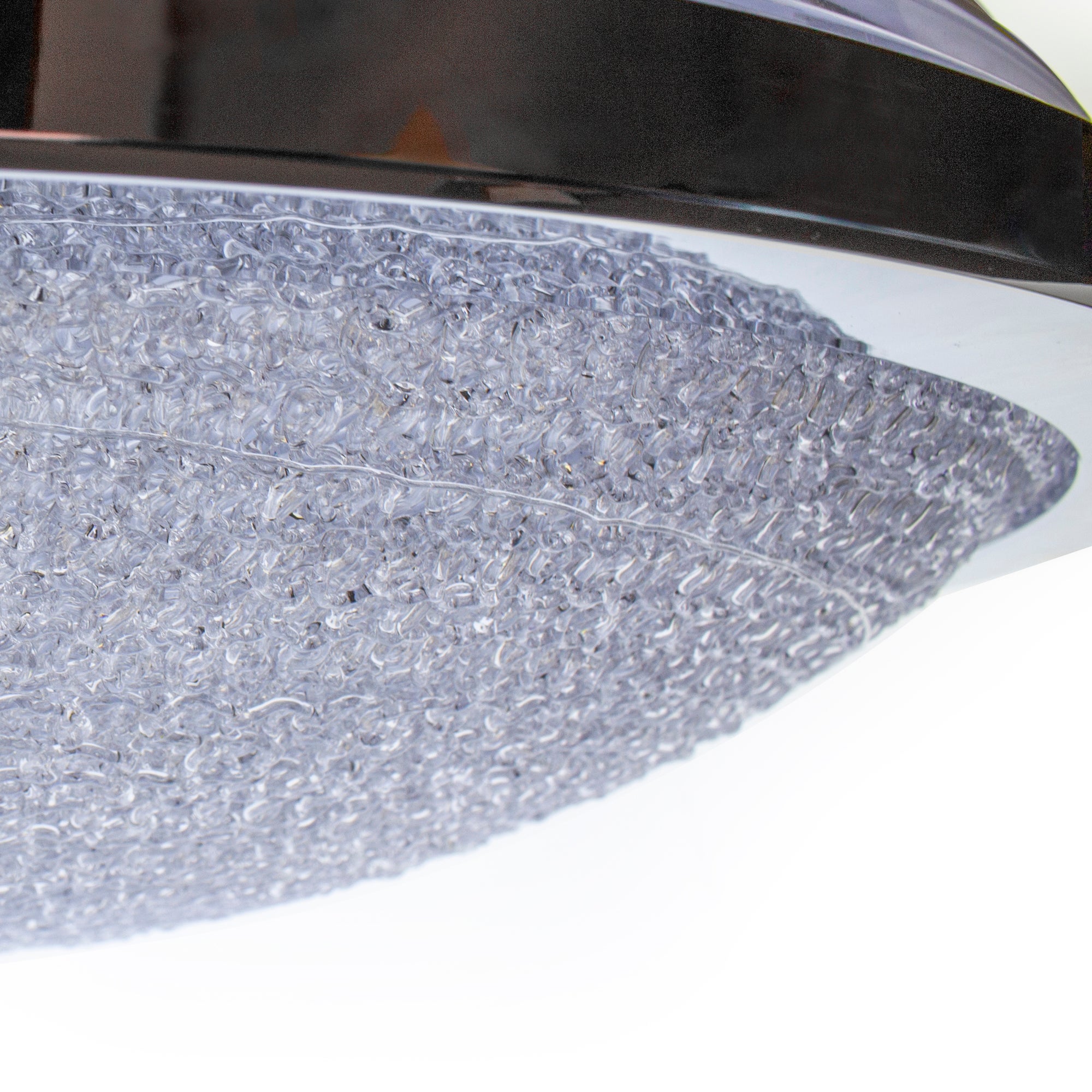 Plafon atmosfera led cromado regulável - 4