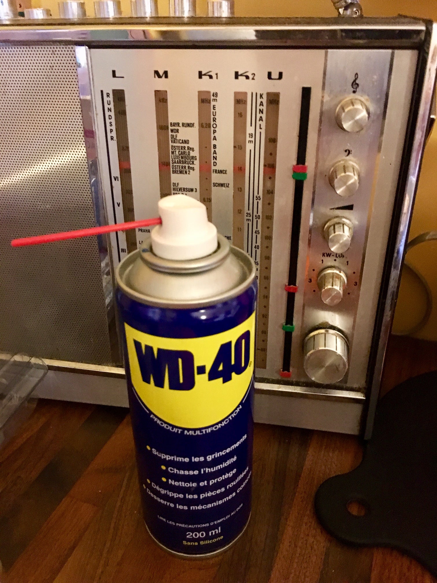 Lubrifiant et dégrippant gond / écrou / boulon / pour chaîne / câble / vis / axe - 3