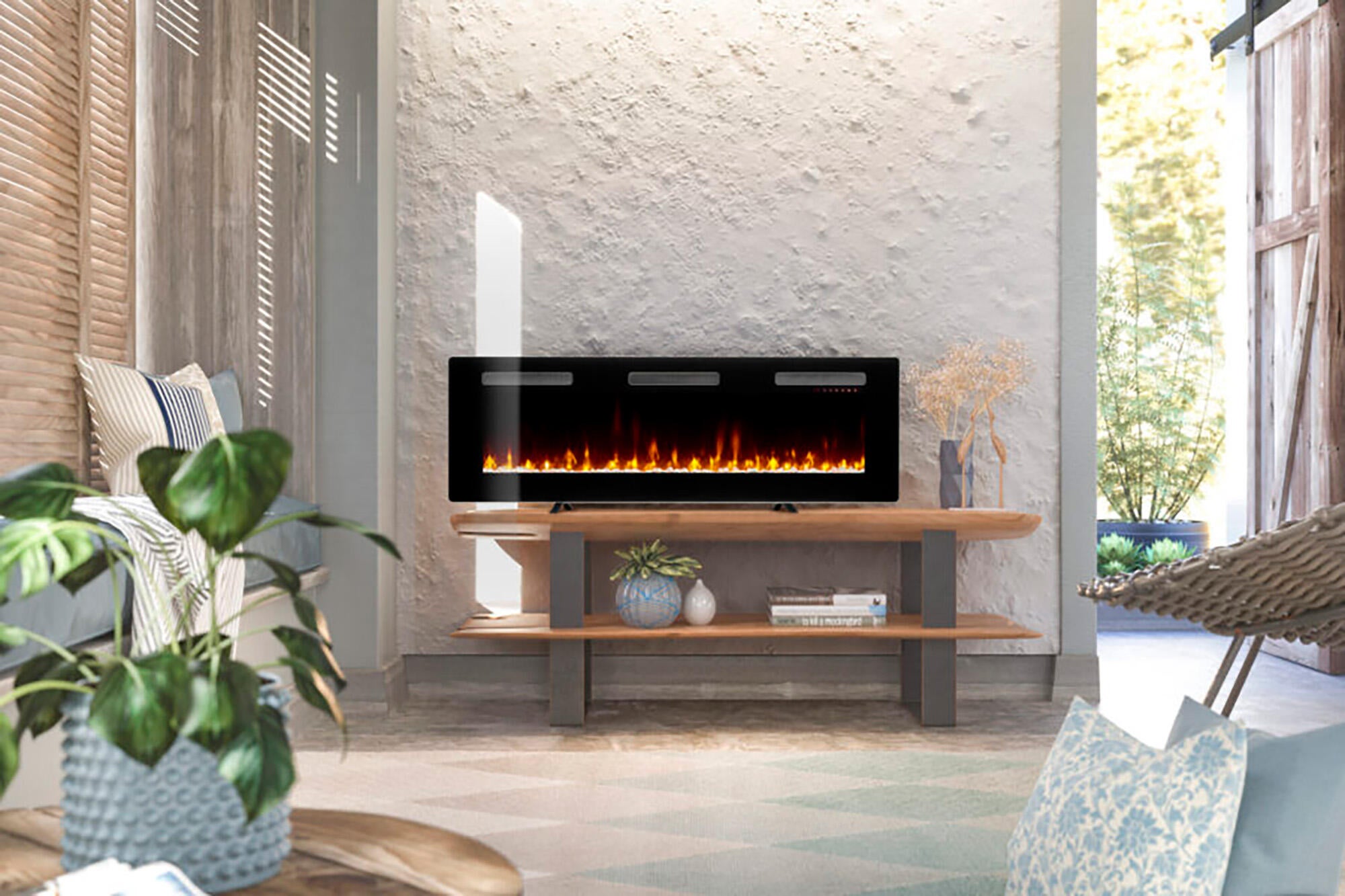 Chimenea eléctrica DIMPLEX Sierra 48 de 49.5x121.9x13.2 cm - 7