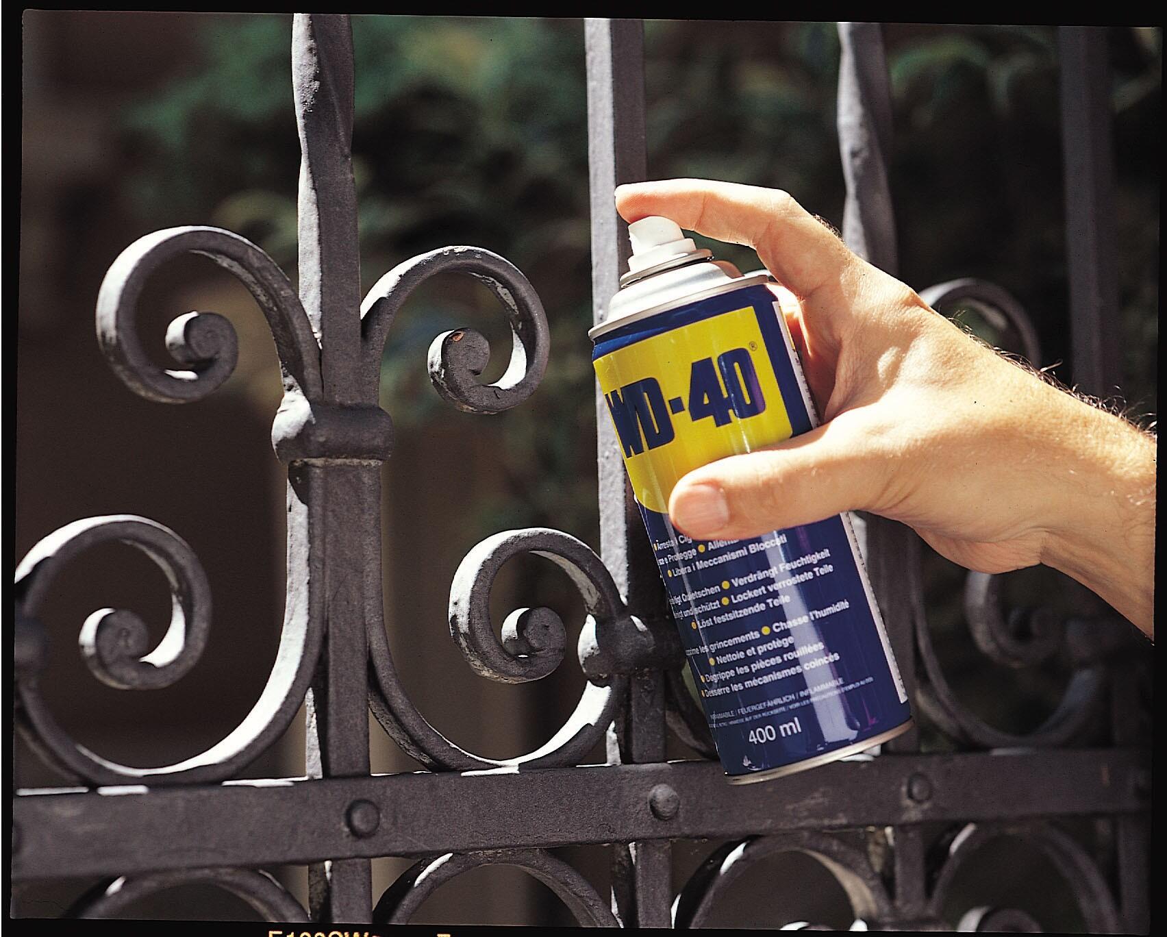 Lubrifiant et dégrippant multifonction,  WD-40 en aérosol 400 ml - 9