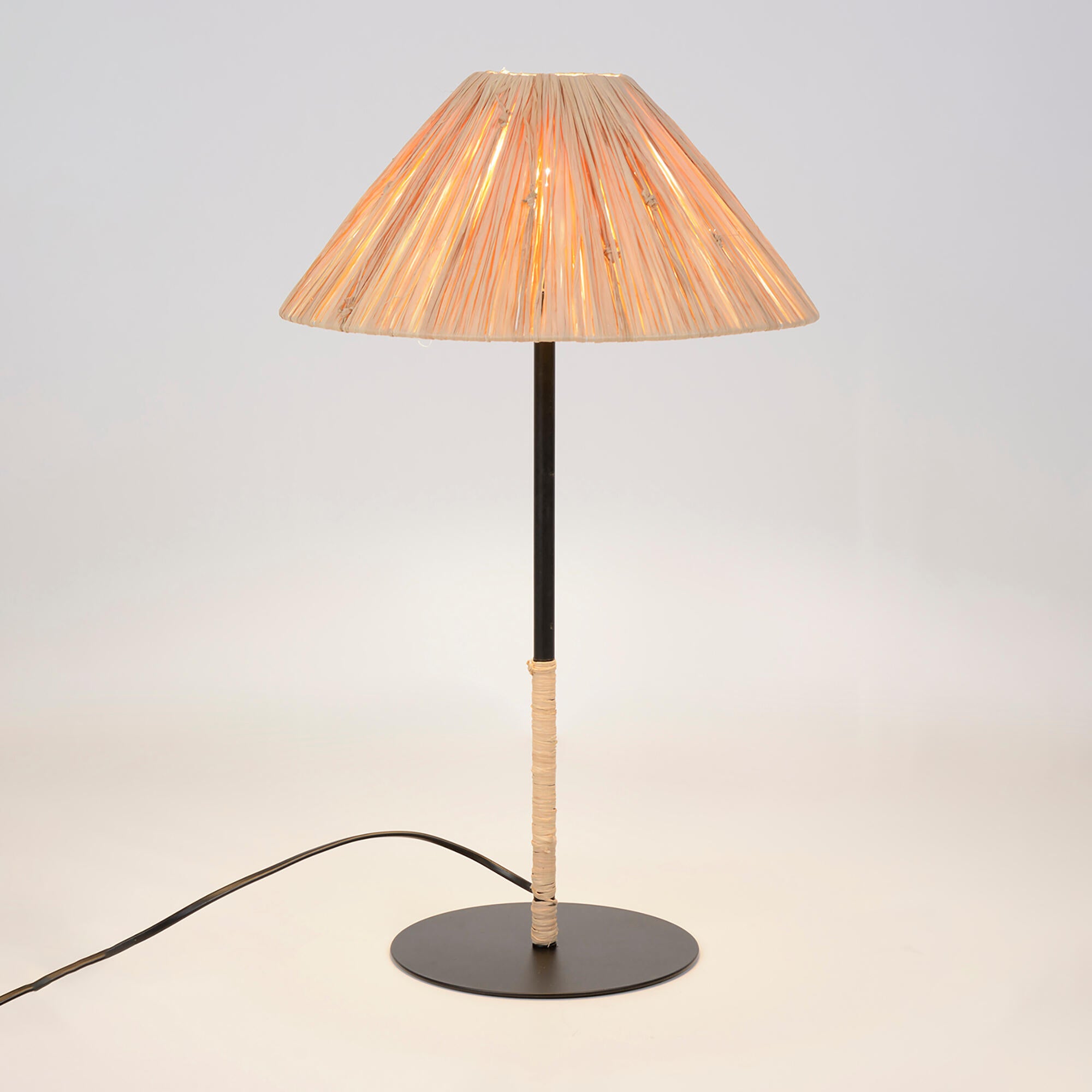 Candeeiro de mesa PLAYA  E14 METAL NATURAL - 2