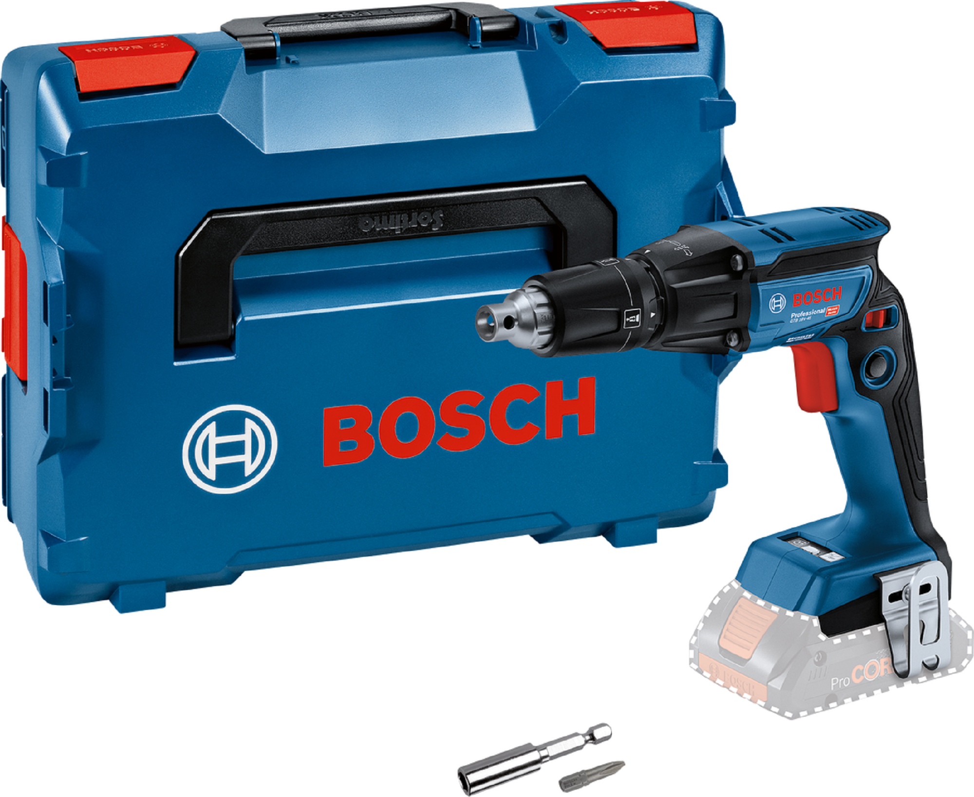 Atornillador placa yeso bosch professional 18 v. sin batería