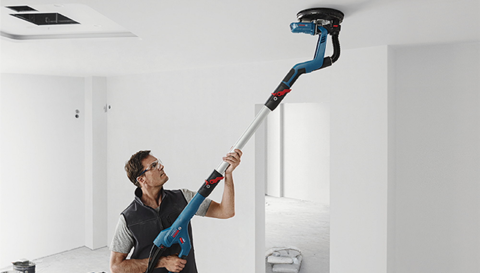 Lixadora de parede 550 w 225 mm Bosch Professional GTR 55-225 - 11