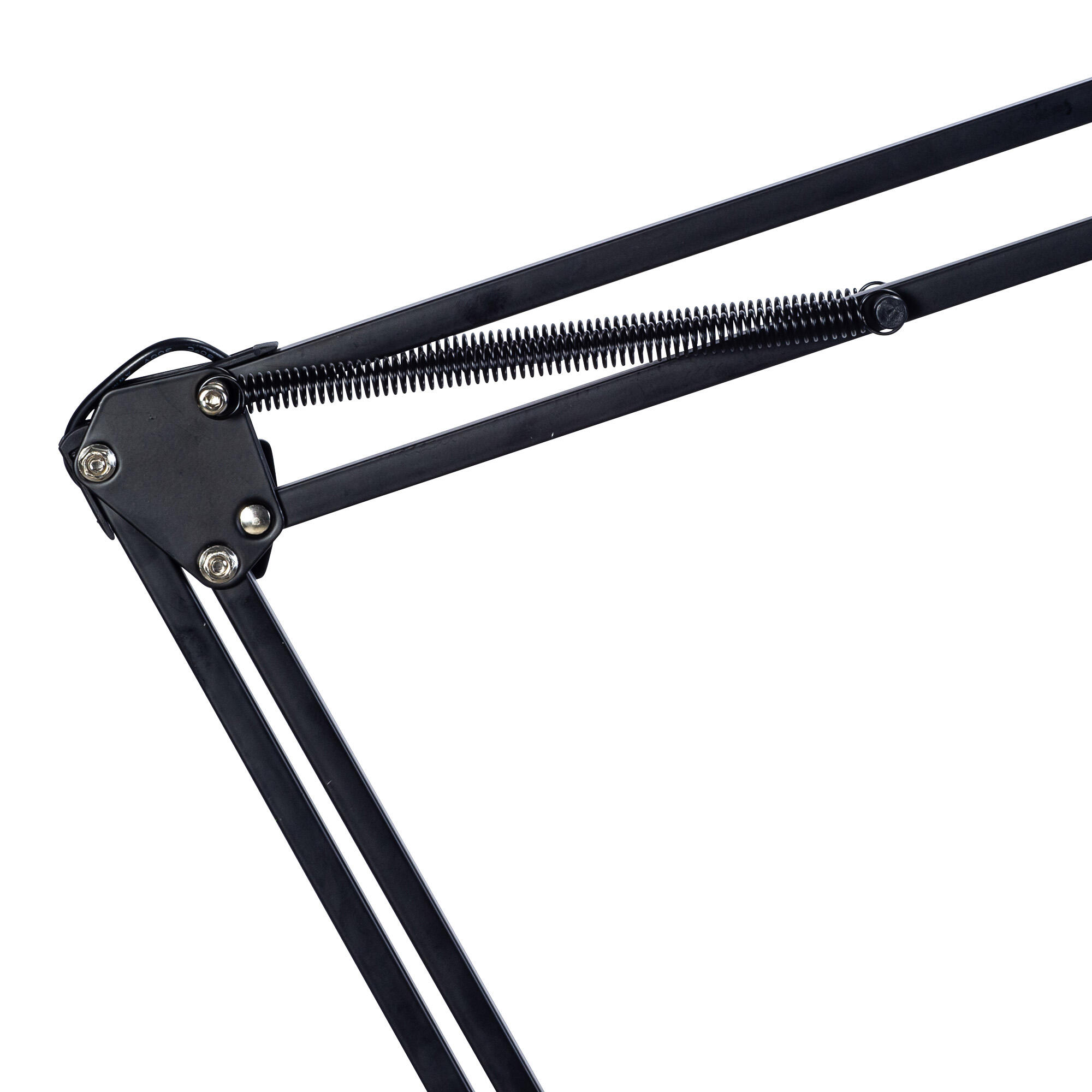 Lampe de bureau Loupe, acier, noir, H.56 cm, LED - 6