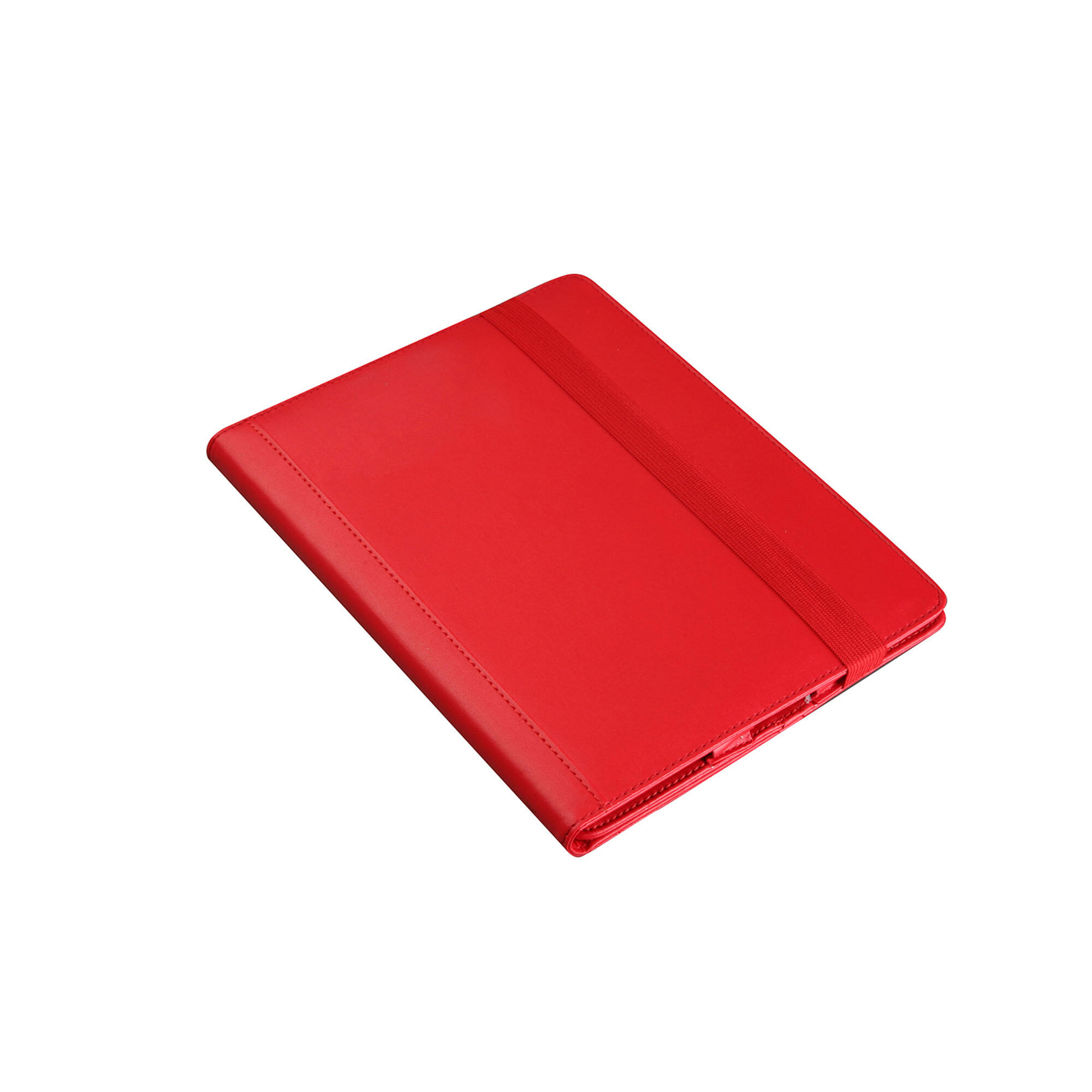 Funda de ipad color rojo oscuro de 2x25x21cm