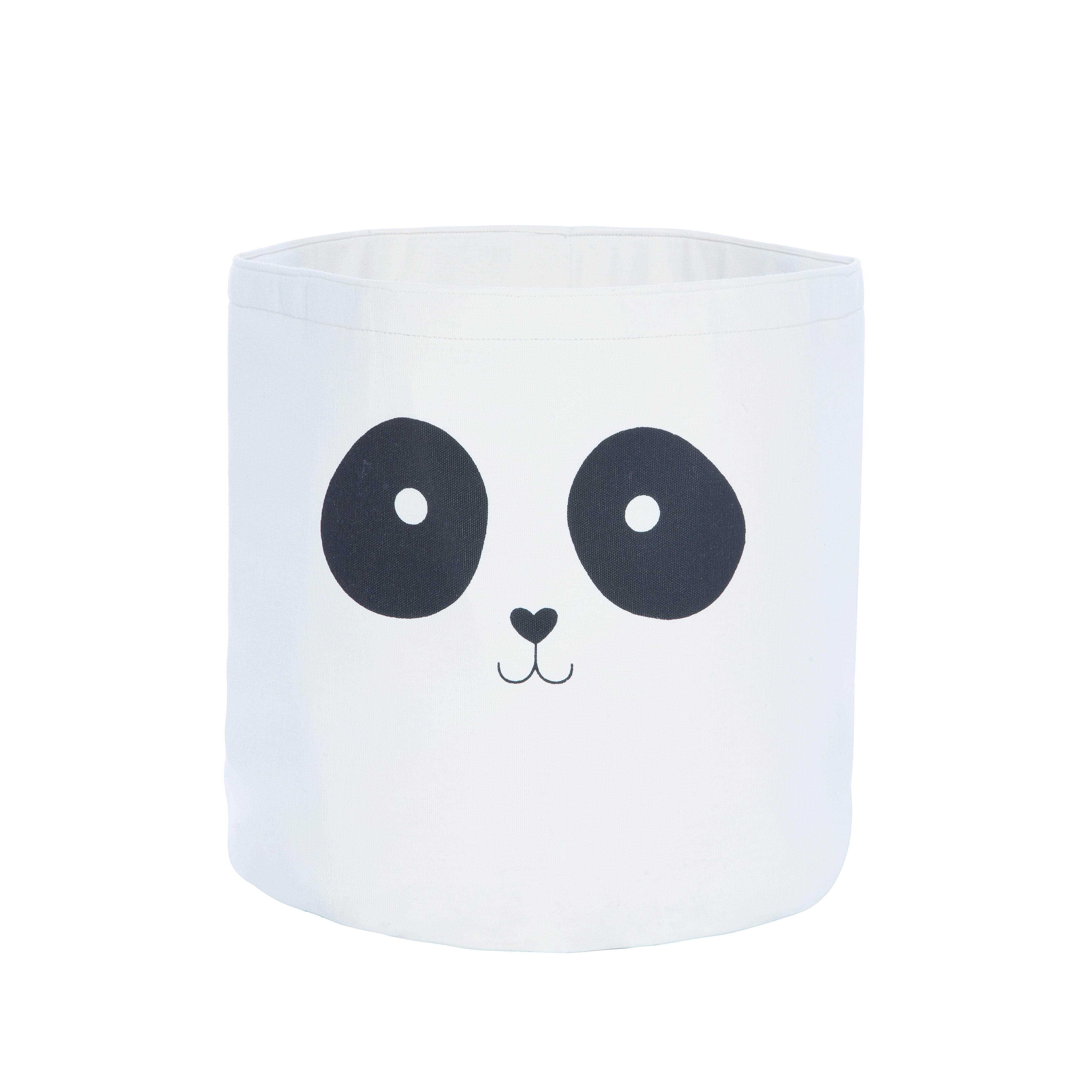 Cesta infantil PANDA 30x30 cm para organizar - 3