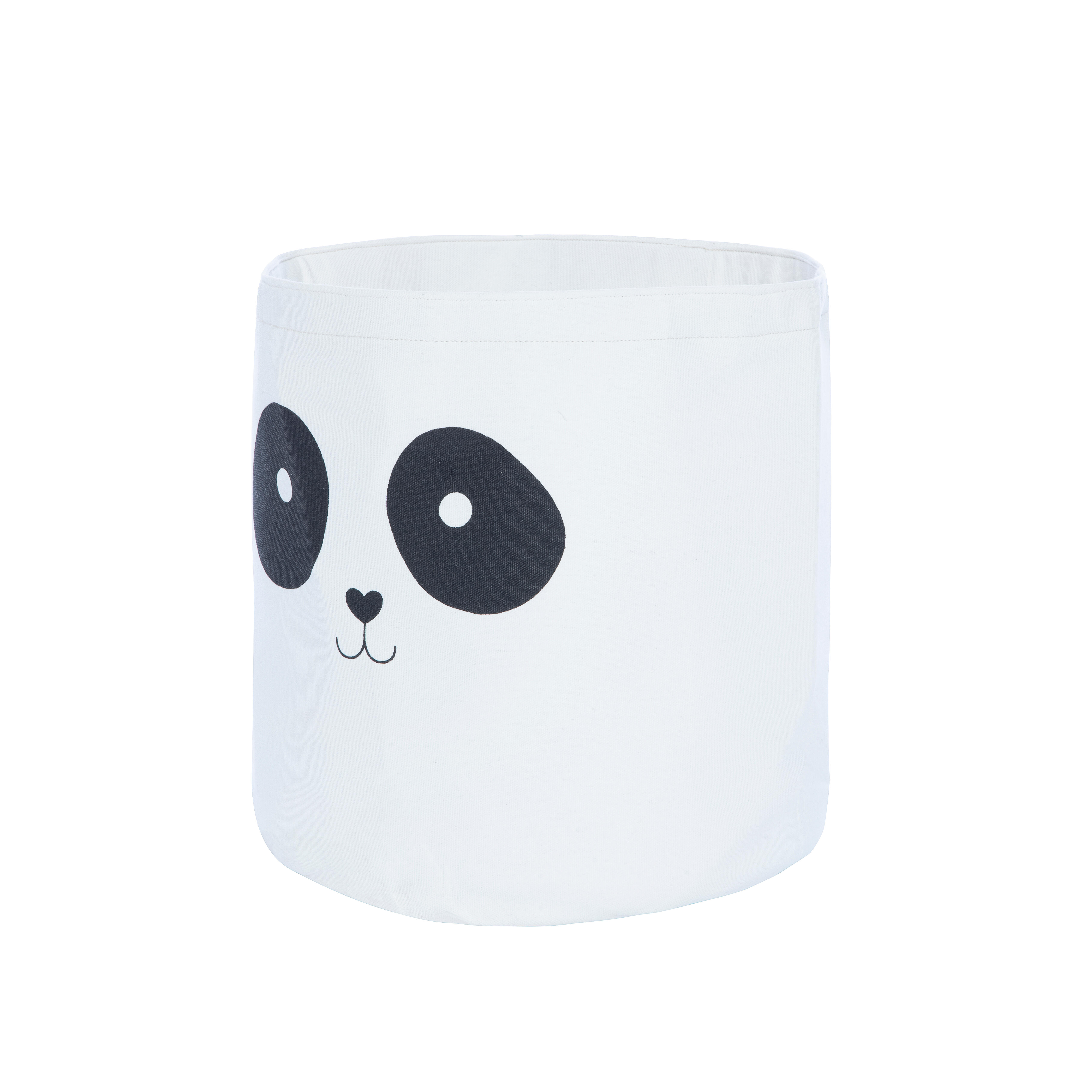 Cesta infantil PANDA 30x30 cm para organizar - 2