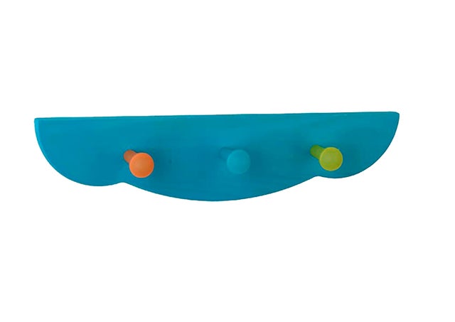 Perchero infantil KIDE de color azul
