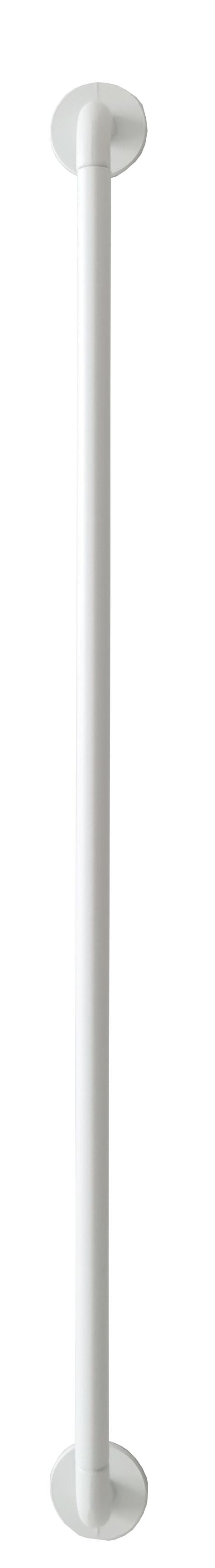 Kit de barre de vitrage blanc Charme, L.70 - 120 cm, diam.10 mm, CESSOT