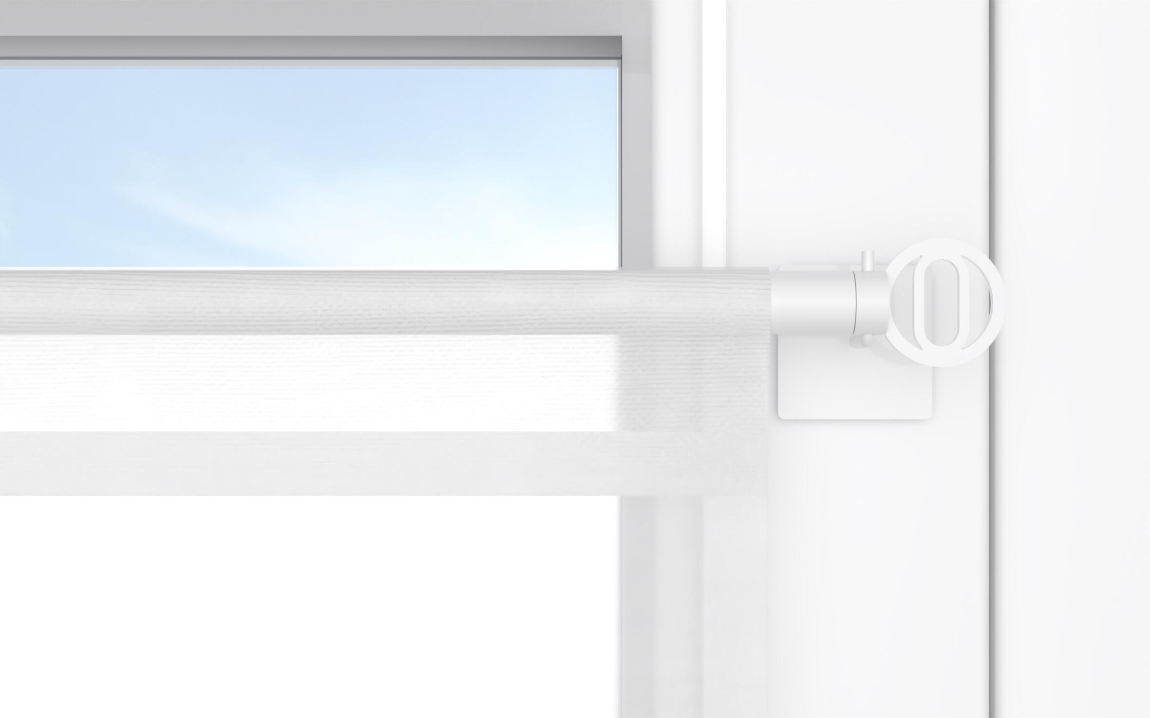 Lot de 2 Embout pour barre de vitrage, Diam.10 mm blanc Design, CESSOT - 2