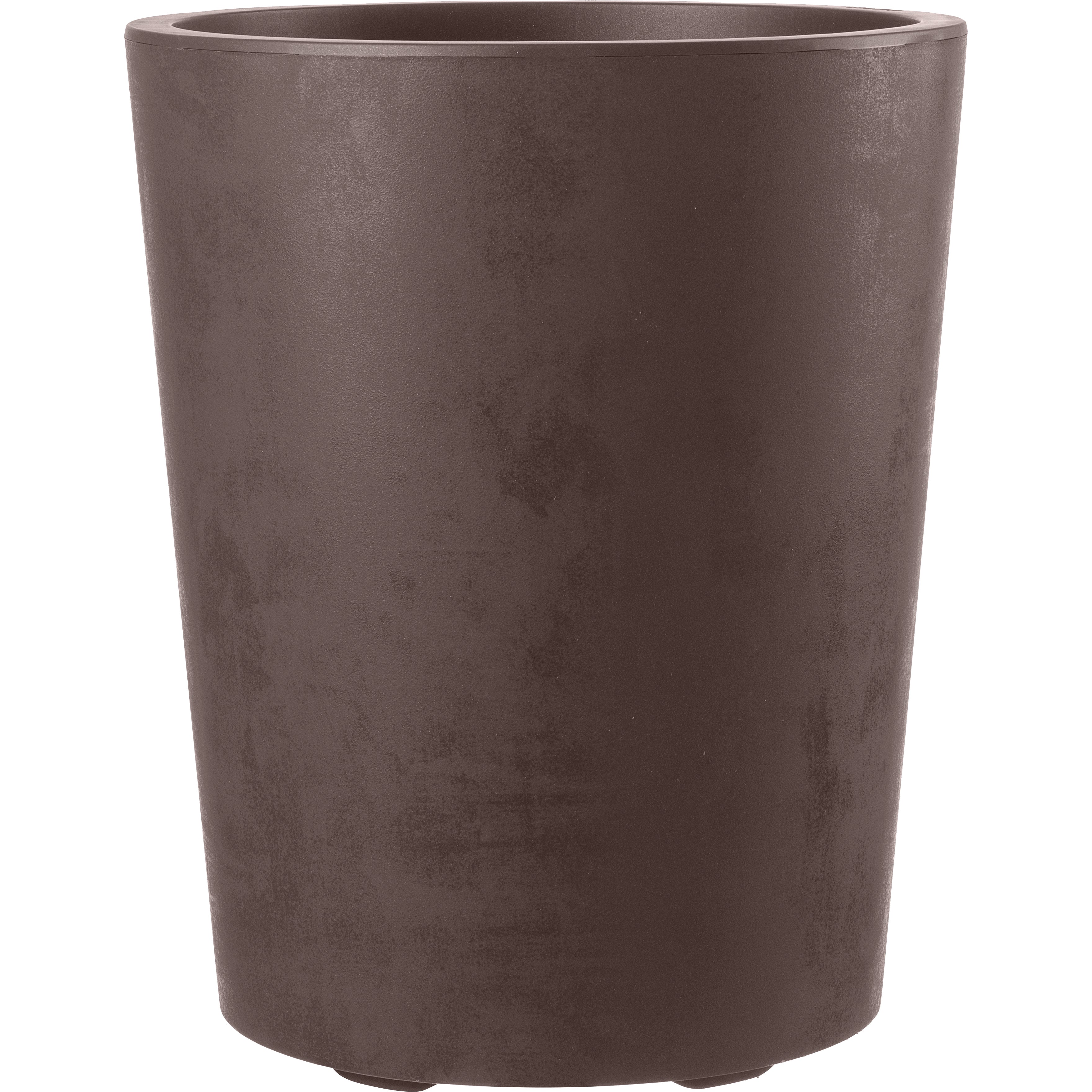 Maceta de auto riego millennium de plástico marrón ø 54 cm