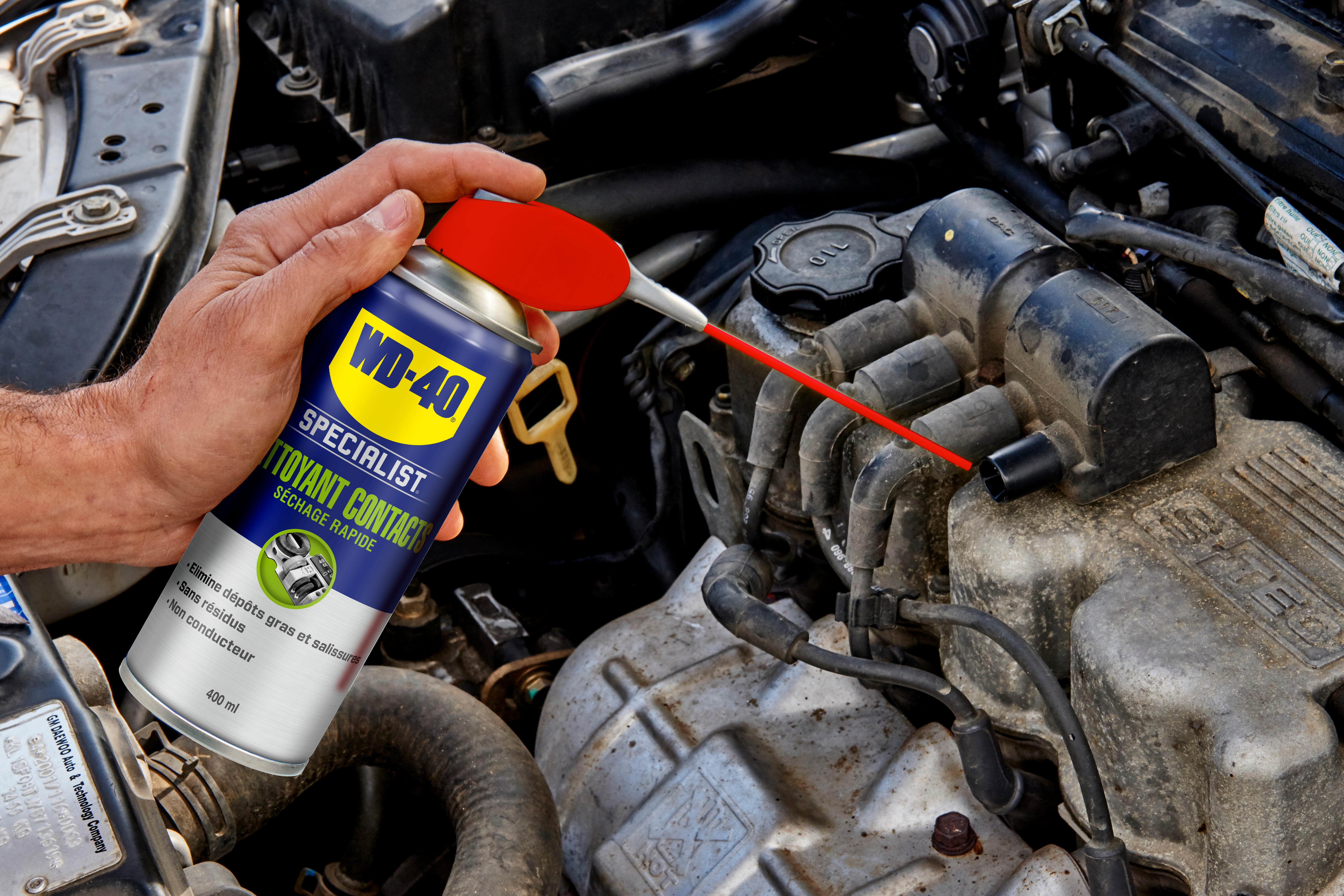 Lubrificante limpa contactos 400 ml WD-40 Specialist - 8