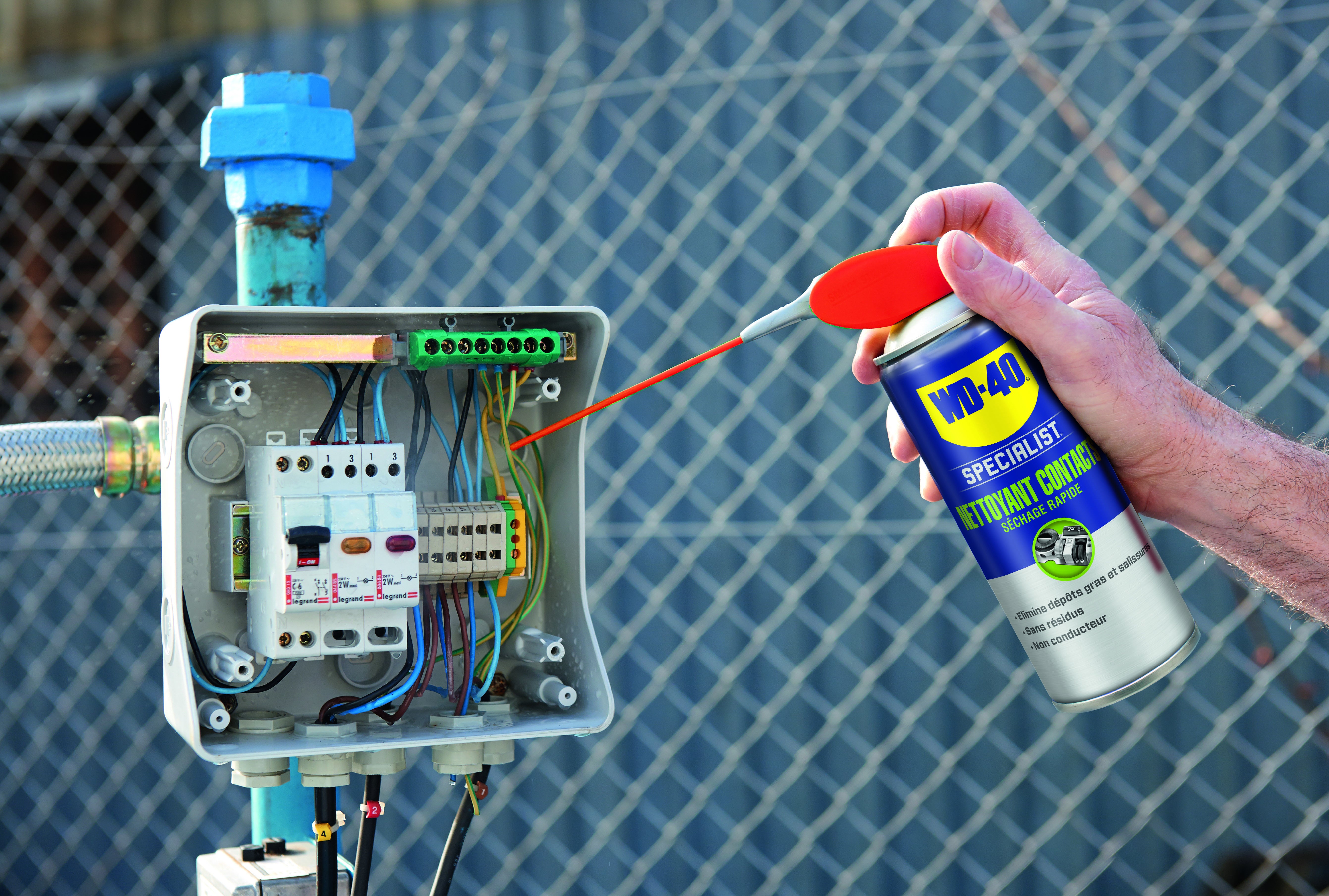 Nettoyant contacts électriques WD-40 en aérosol 250 ml - 5