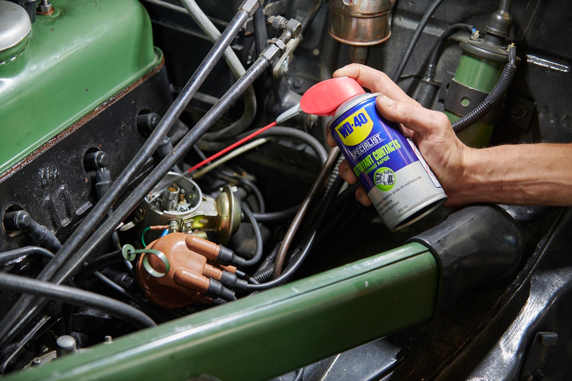 Nettoyant contacts électriques WD-40 en aérosol 250 ml - 11
