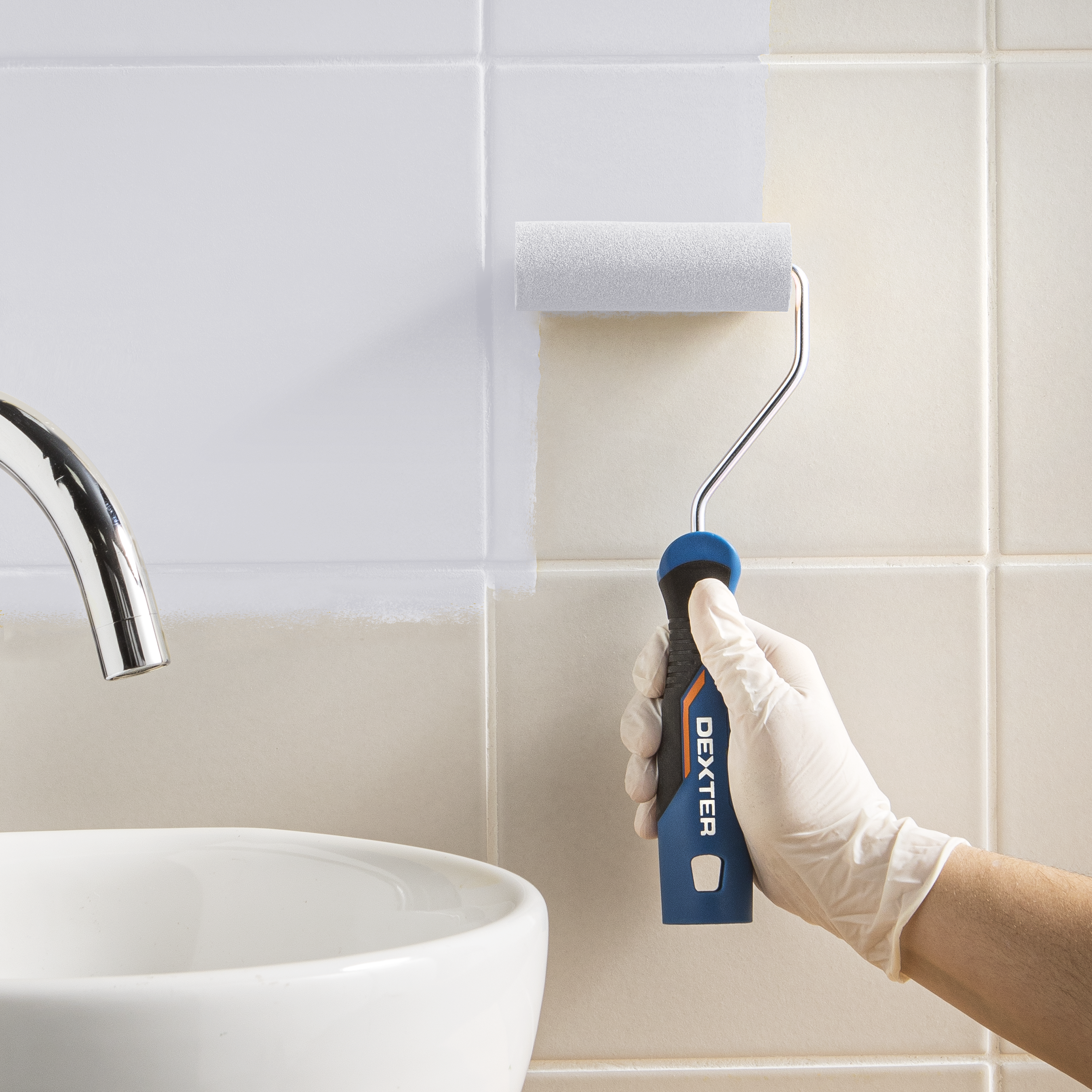 Peinture carrelage, meuble, crédence granit 6 satin LUXENS Cuisine et bain 0.75l - 6