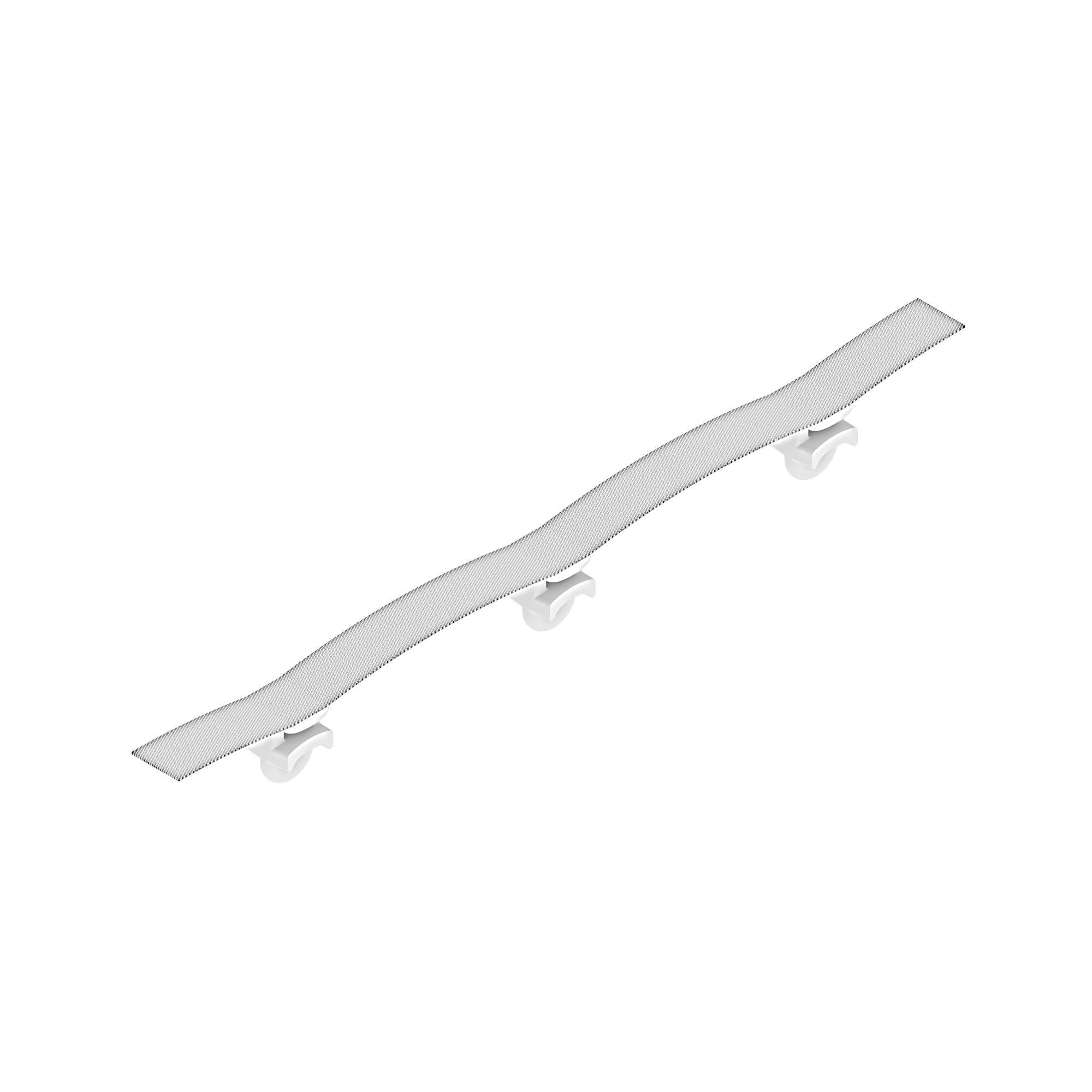 Cinta fruncidora corredera para cortina onda perfecta 60mm 1,5m
