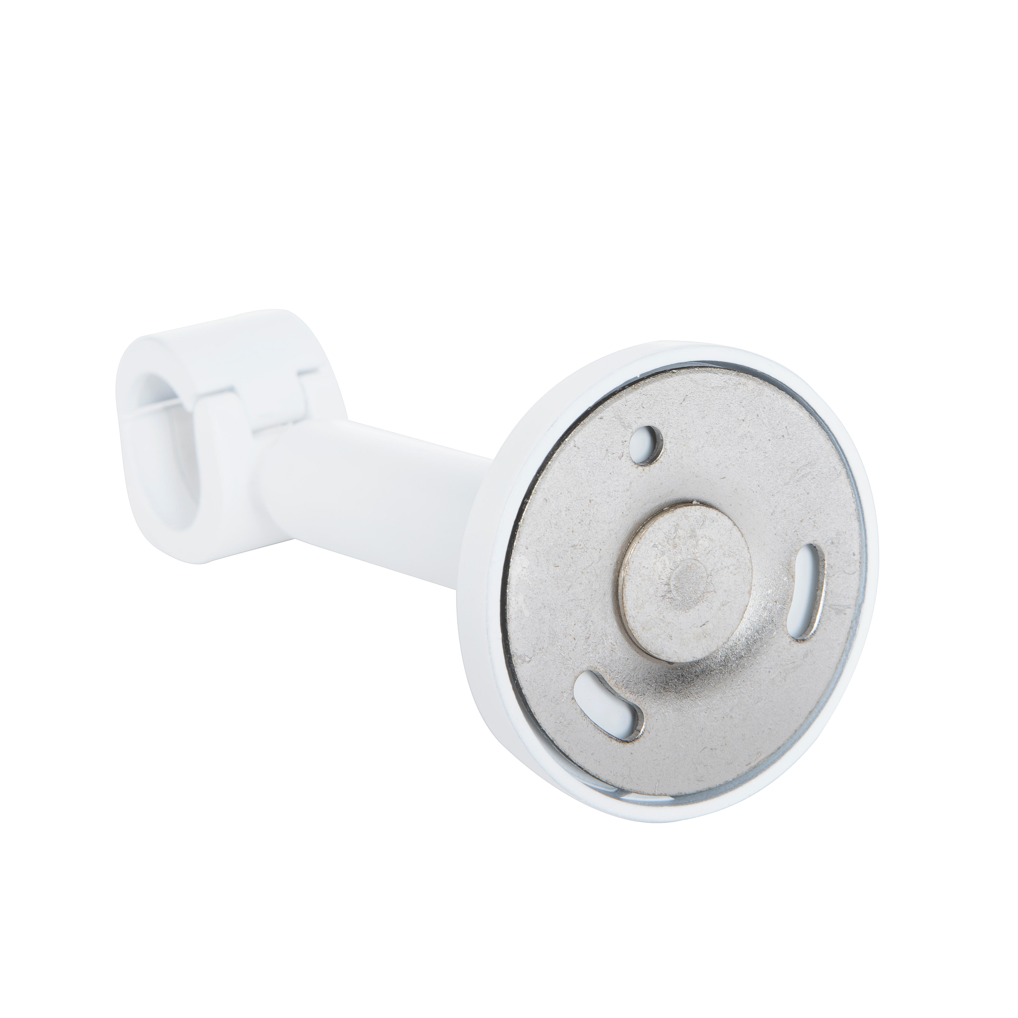 2 suportes extensíveis INSPIRE EASYFIX D20CM 11-16CM BRANCO MATE - 3