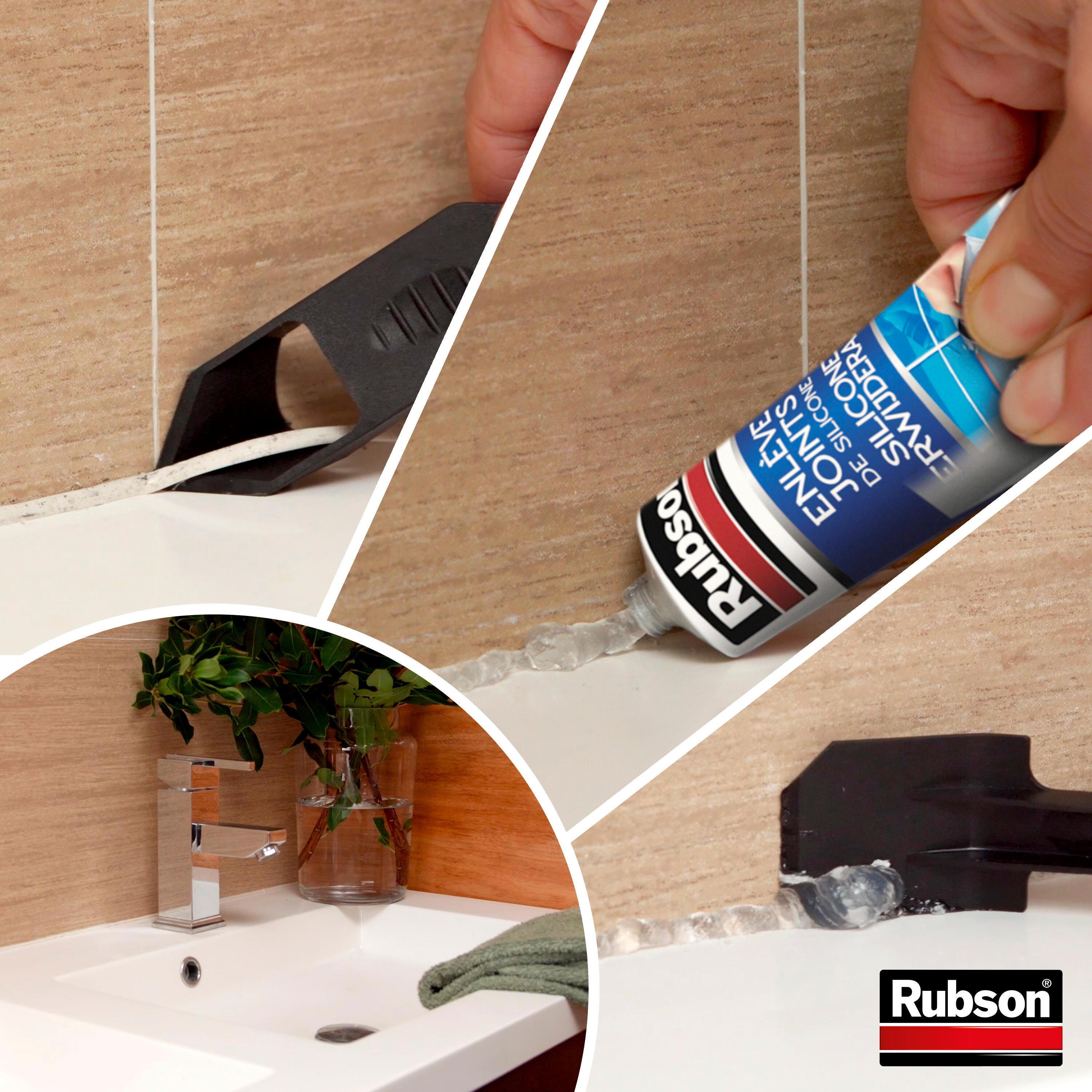 Enlève-joints pour mastic RUBSON, noir 1 - 4