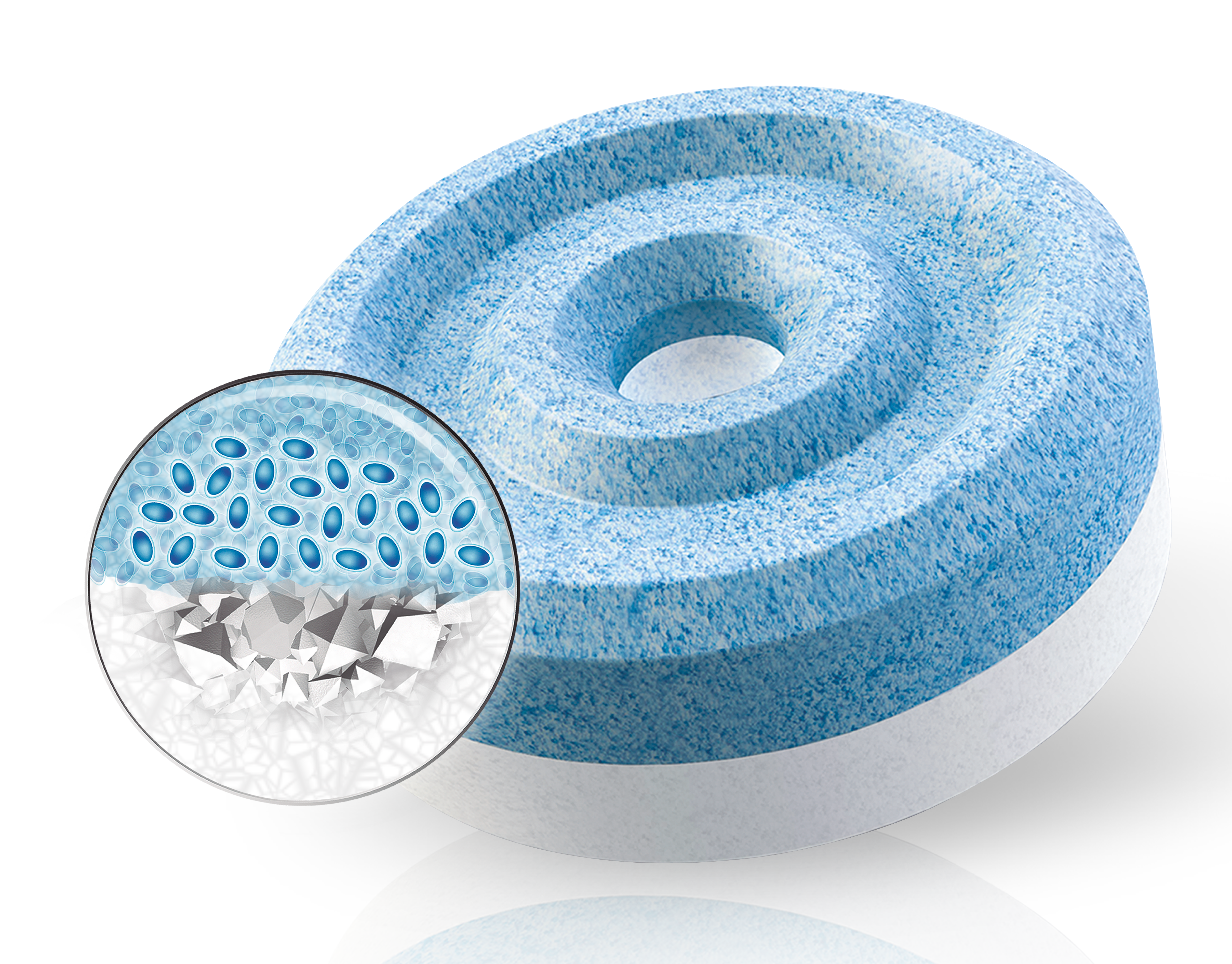 Lot de 4 recharges d'absorbeur d'humidité galet RUBSON Aéro 360° 20m2 - 6