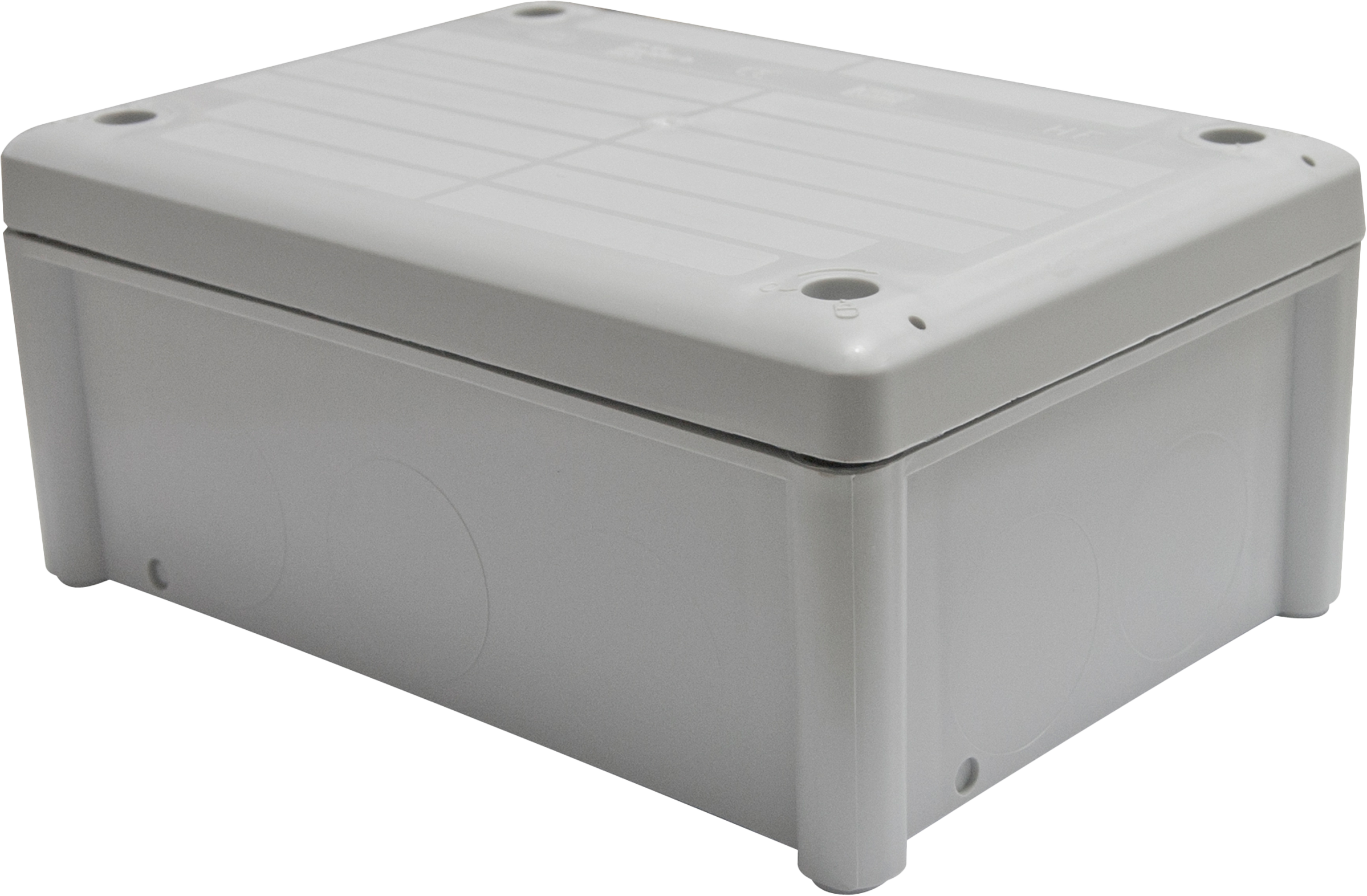 Caixa estanque paredes lisas 166X116X70mm ip66 cinzento JSL - 2