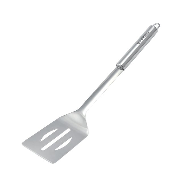 Pinza per barbecue in inox grezzo NATERIAL L 7.5 x L 35.5 x H 2.8 cm