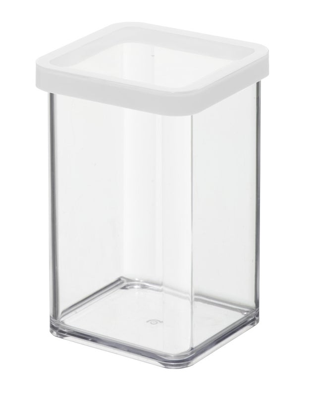 Boîte De Rangement Rotho Lounge 23L - Sans BPA, Plastique Recyclé Bleu, Design Moderne 46x32x25 Cm