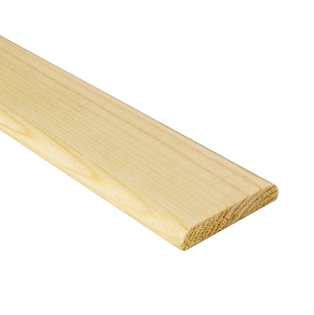 Piattina grezza abete 3 m x 42 mm, Sp 8 mm
