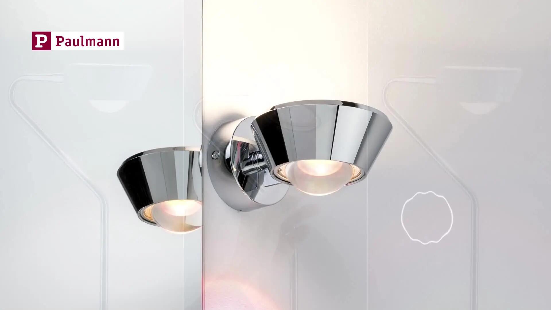 Suspension Gutta, acier, gris, Diam.3.3 cm LED - 7