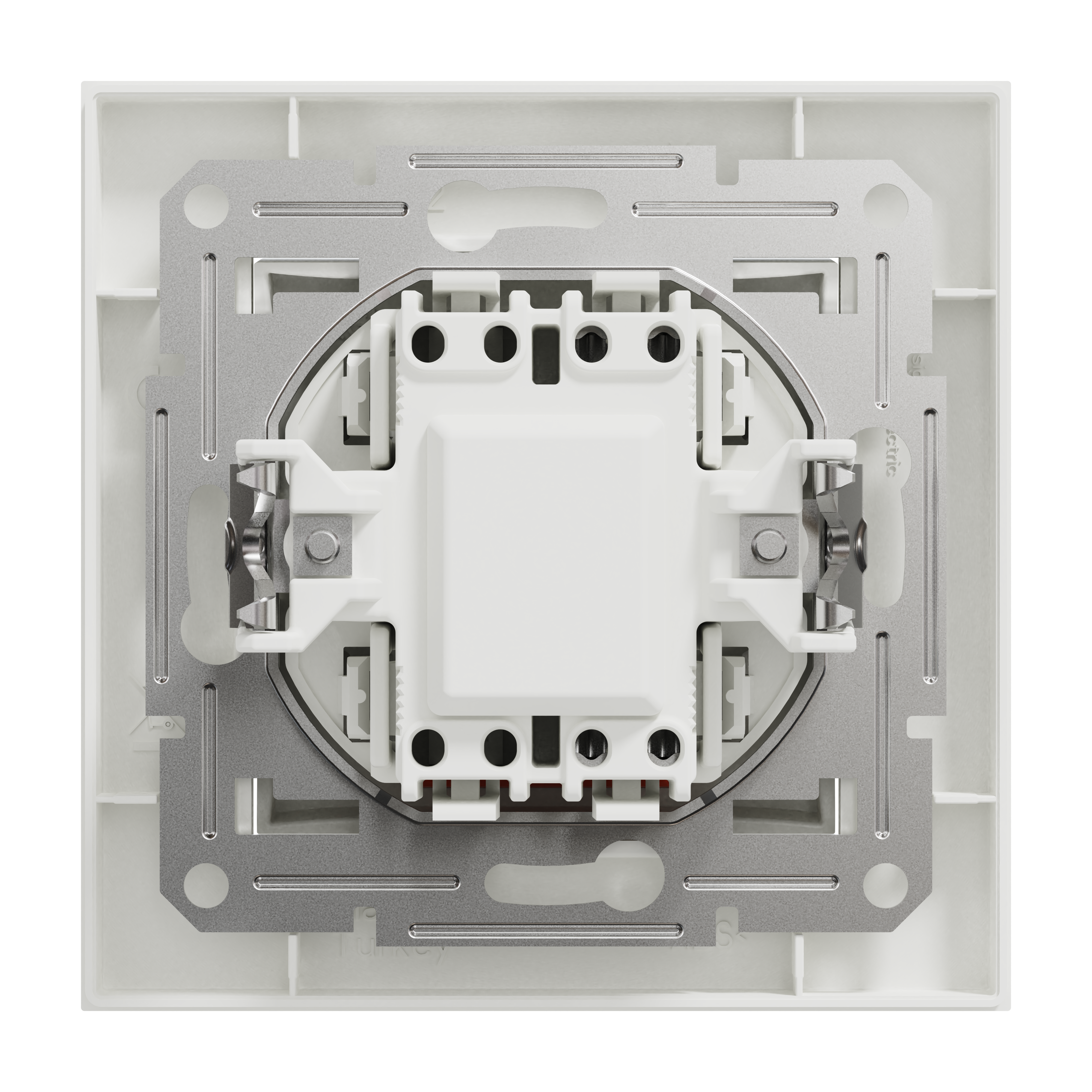 Interrupteur va-et-vient voyant lumineux complet Miluz SCHNEIDER ELECTRIC blanc - 2