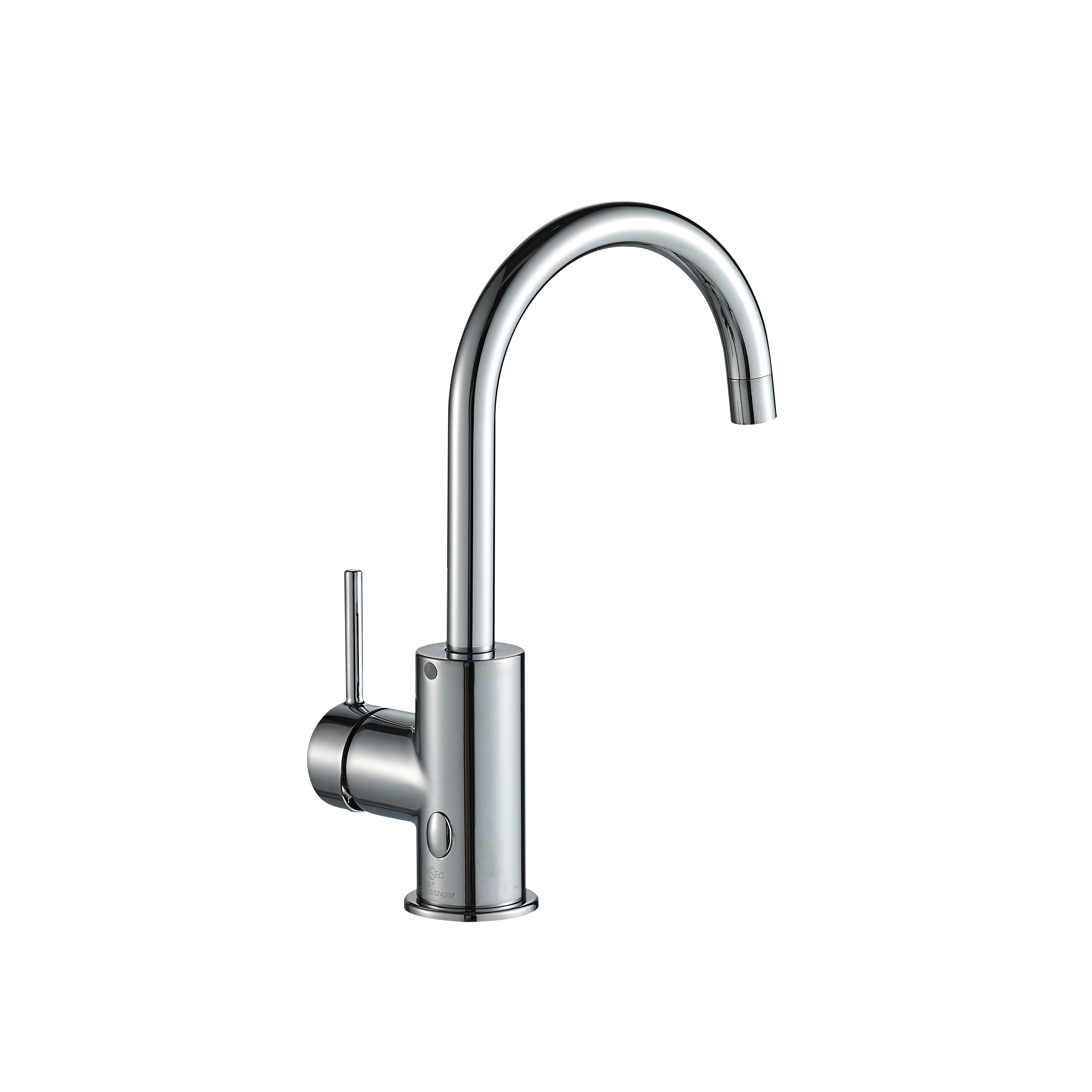 Grifo de lavabo SENSEA Loa monomando caño alto cromo brillo.  - 11