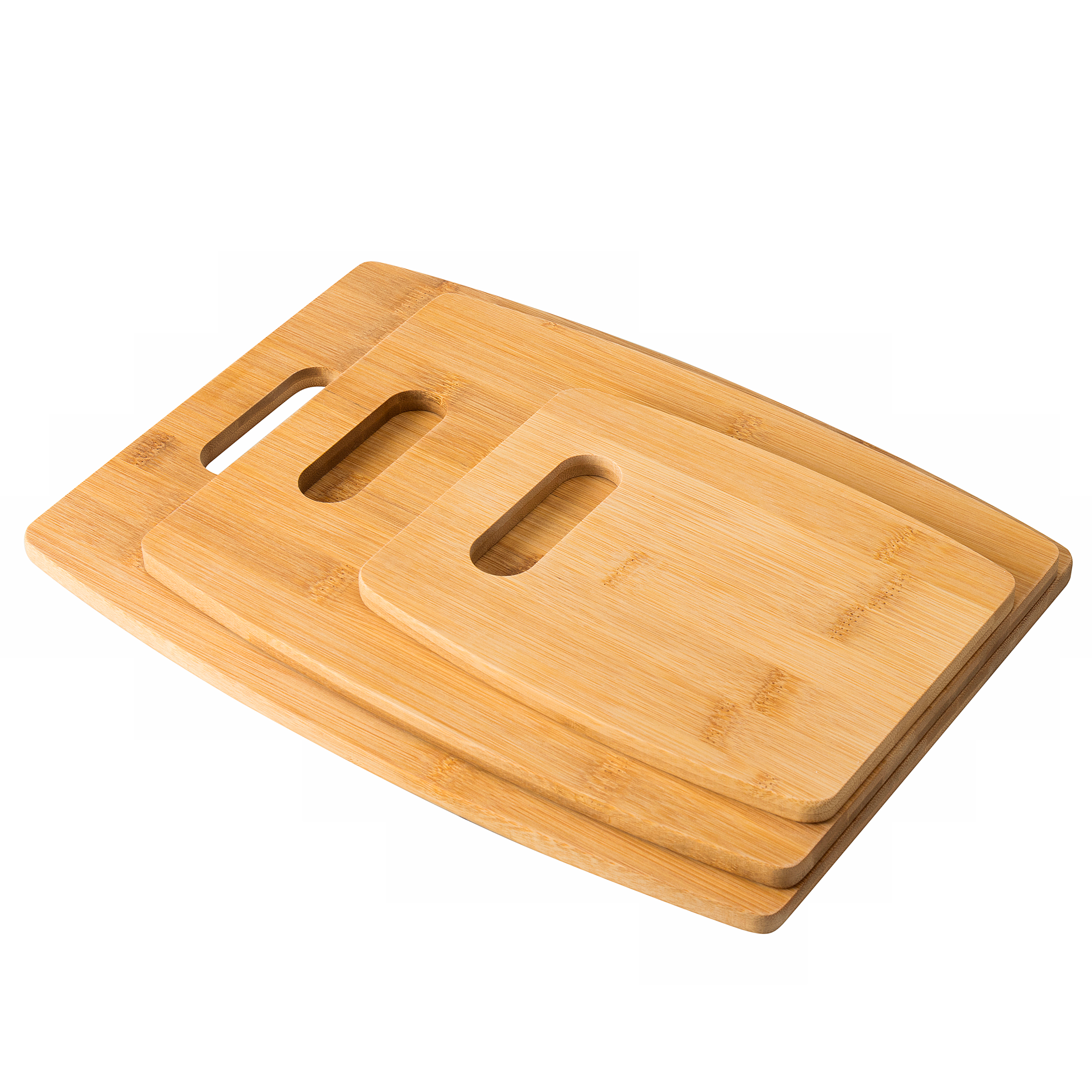 Planche à Découper En Bambou Secret De Gourmet - 35 X 24 Cm, Avec Rebord