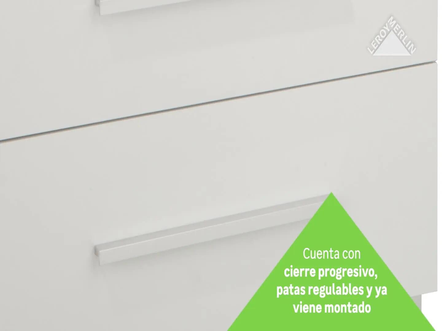 Mueble de baño Madrid blanco 60x45 cm (lavabo no incluido) - 15