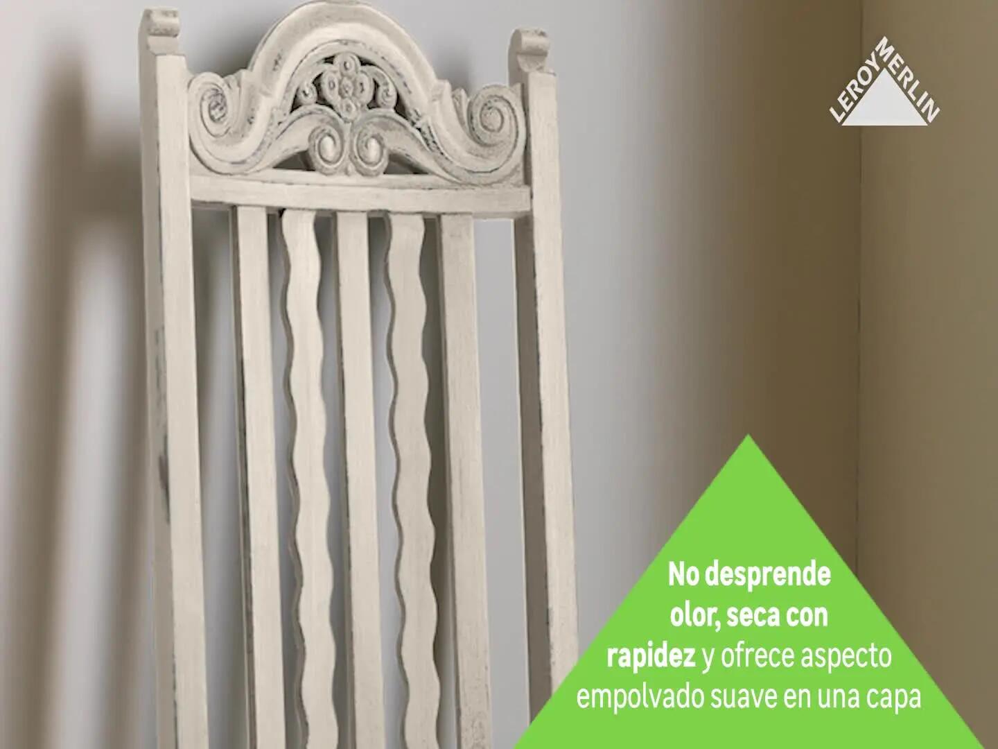 Pintura a la tiza RUST-OLEUM en color blanco antiguo mate para aplicar sobre madera, contrachapado 750 ml - 14