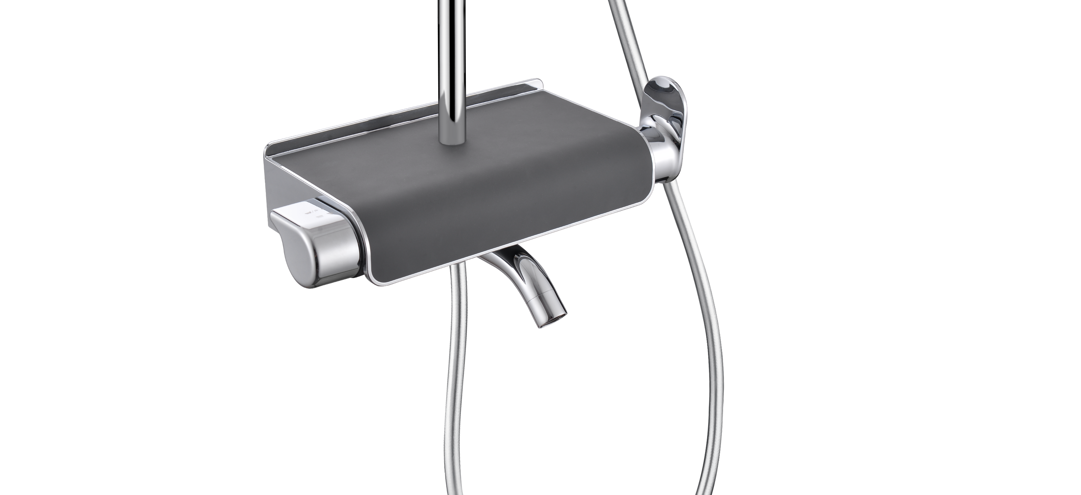 Conjunto de banheira com torneira cromado sensea easy - 3