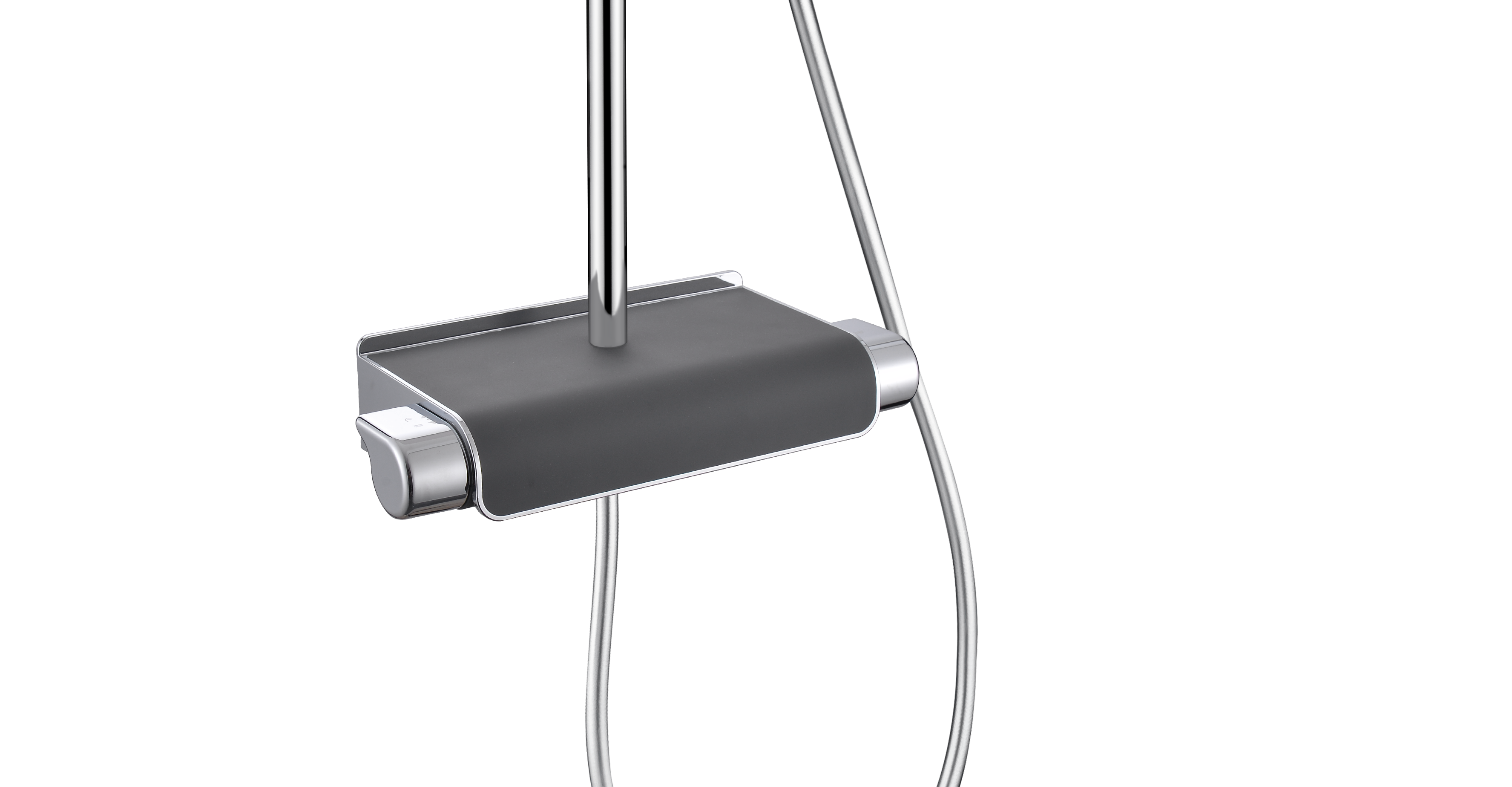 Conjunto de duche com torneira termostática cromado sensea easy - 3