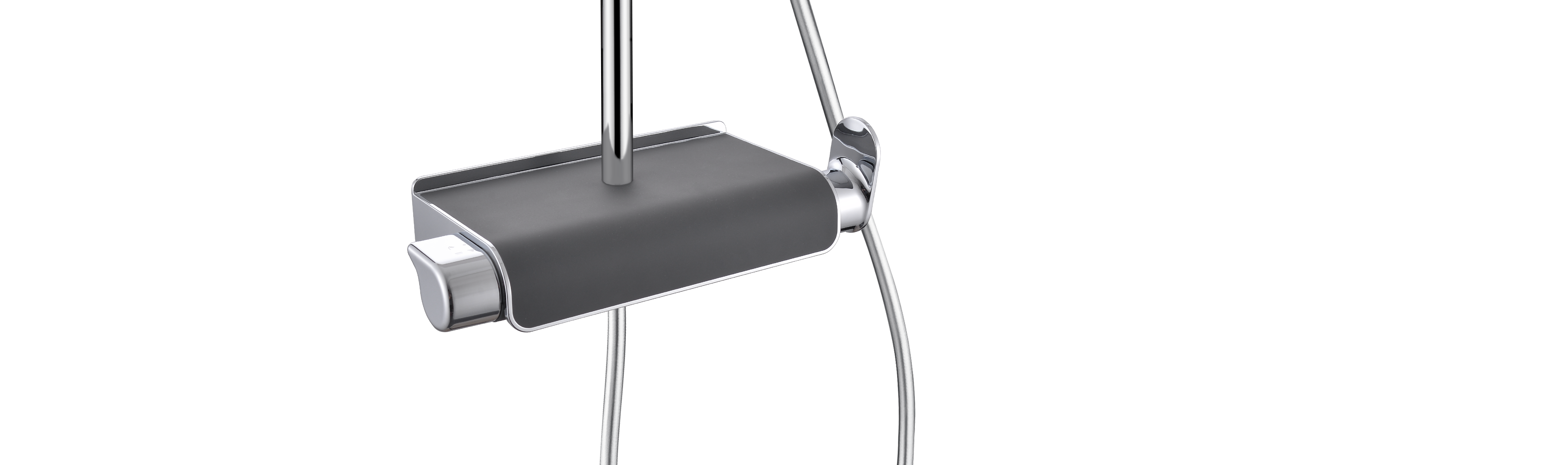 Conjunto de duche com torneira monocomando cromado Sensea Easy - 4
