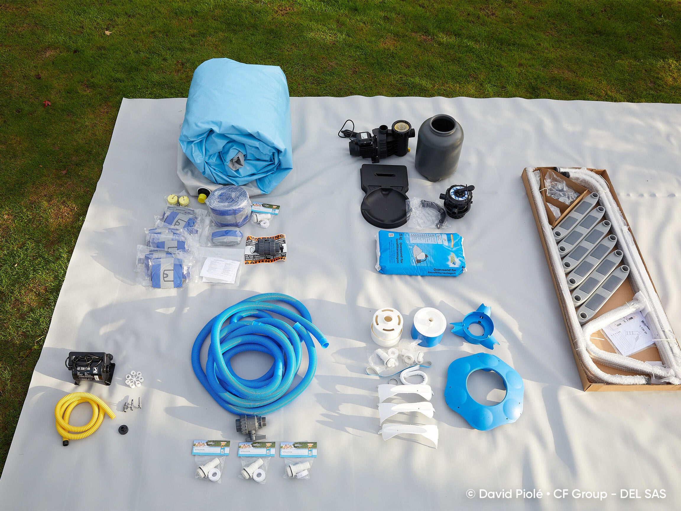 Piscine hors-sol, composite ORIGINAL ZODIAC, ronde 23m3, Diam.4,7m - 3