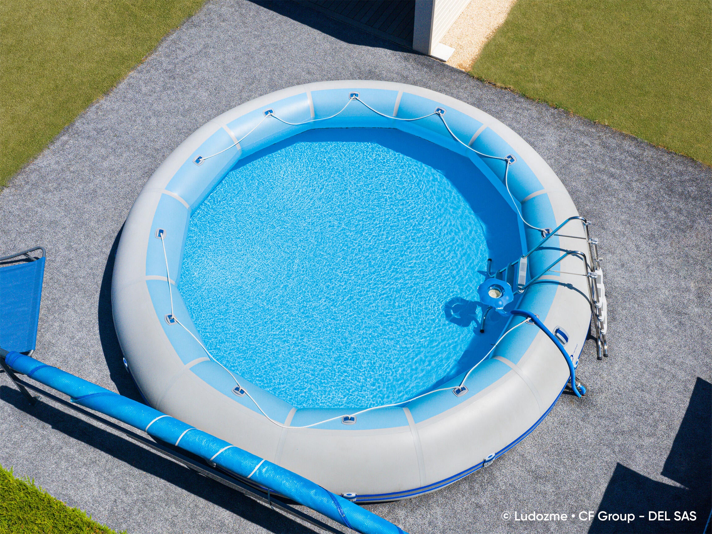 Piscine hors-sol, composite ORIGINAL ZODIAC, ronde 23m3, Diam.4,7m - 2