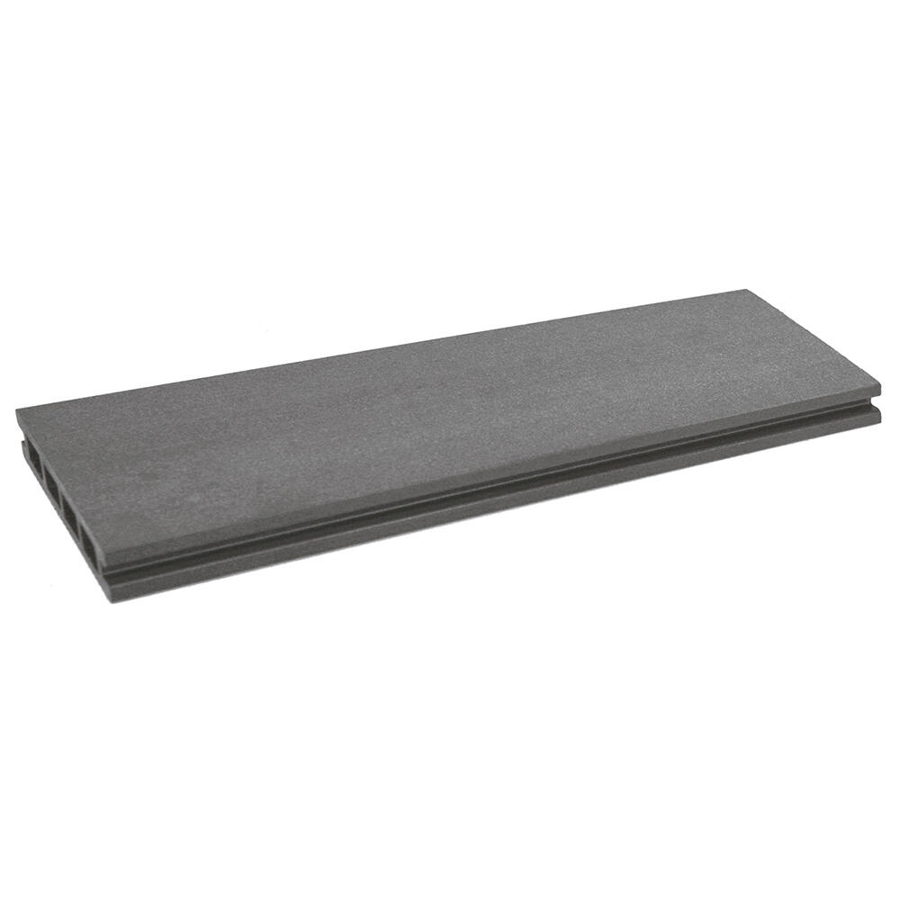 Listone con fissaggio a clip da esterno in pvc grigio L 200 x L 14.3 cm x Sp. 28 mm Easyplank - 3