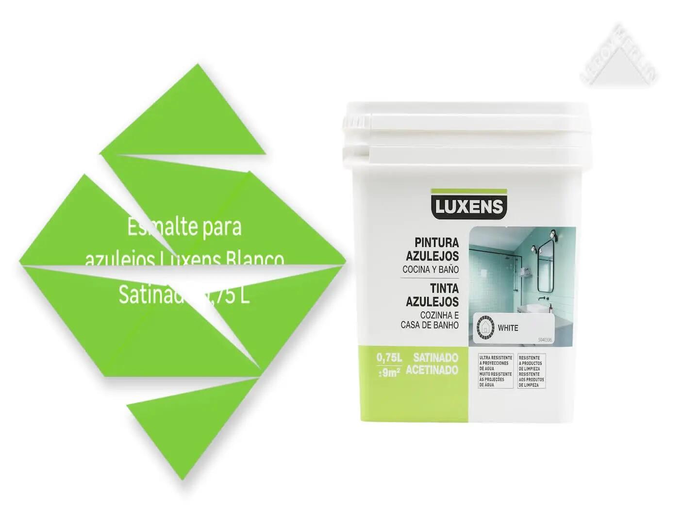 Esmalte para azulejos Luxens Blanco Satinado 0,75 L - 3