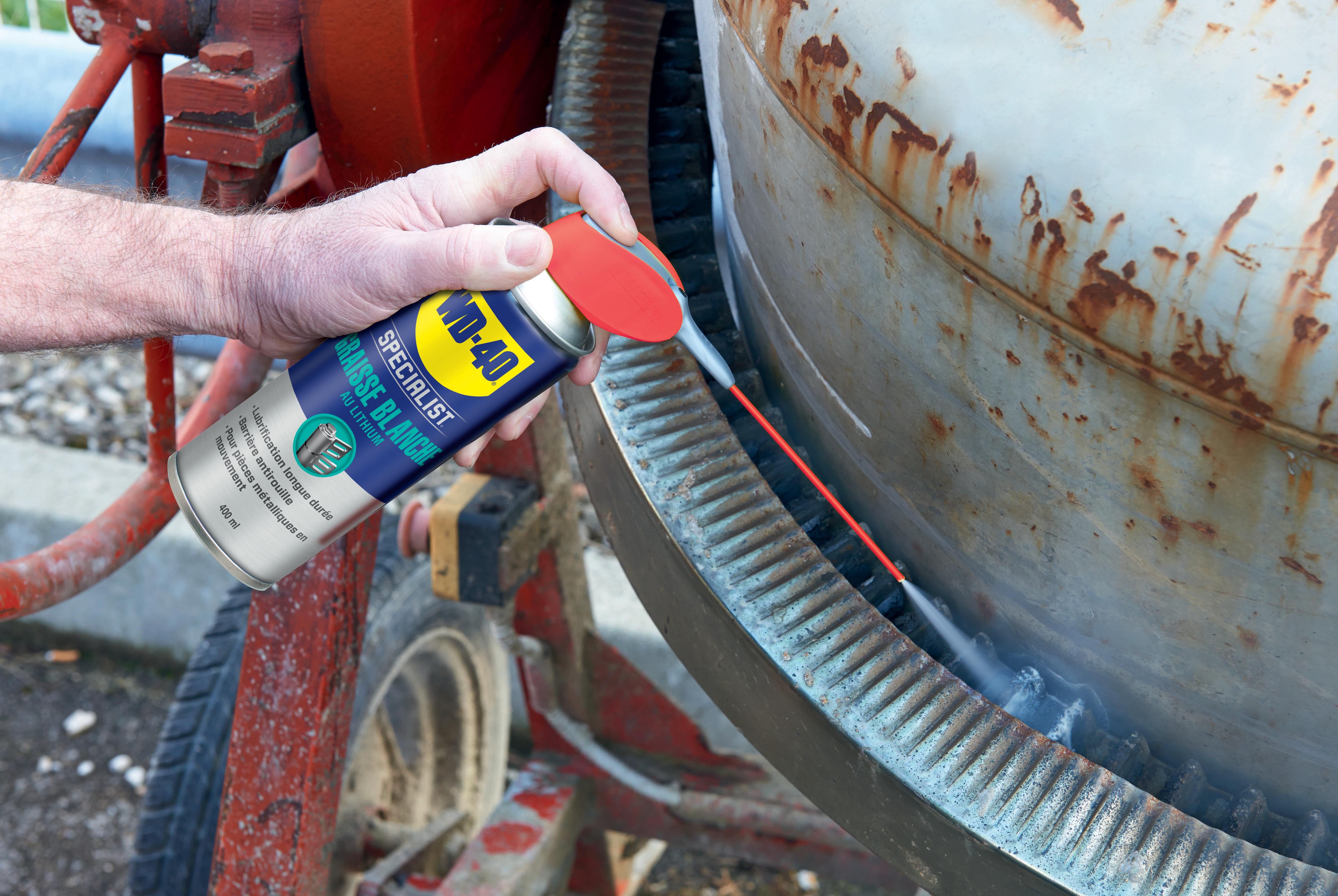 Graisse blanche, WD-40 en aérosol 250 ml - 11