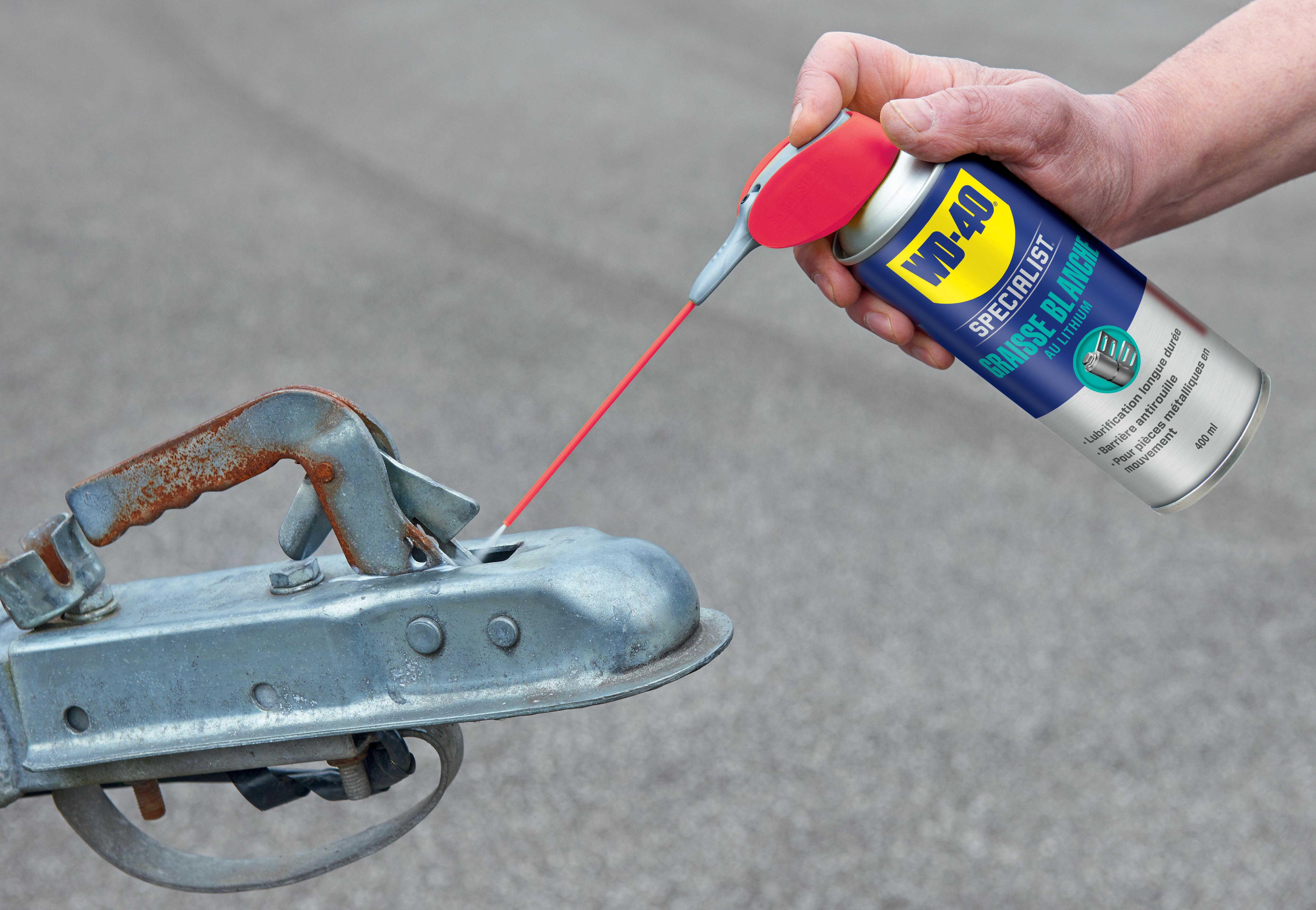 Graisse blanche, WD-40 en aérosol 250 ml - 9