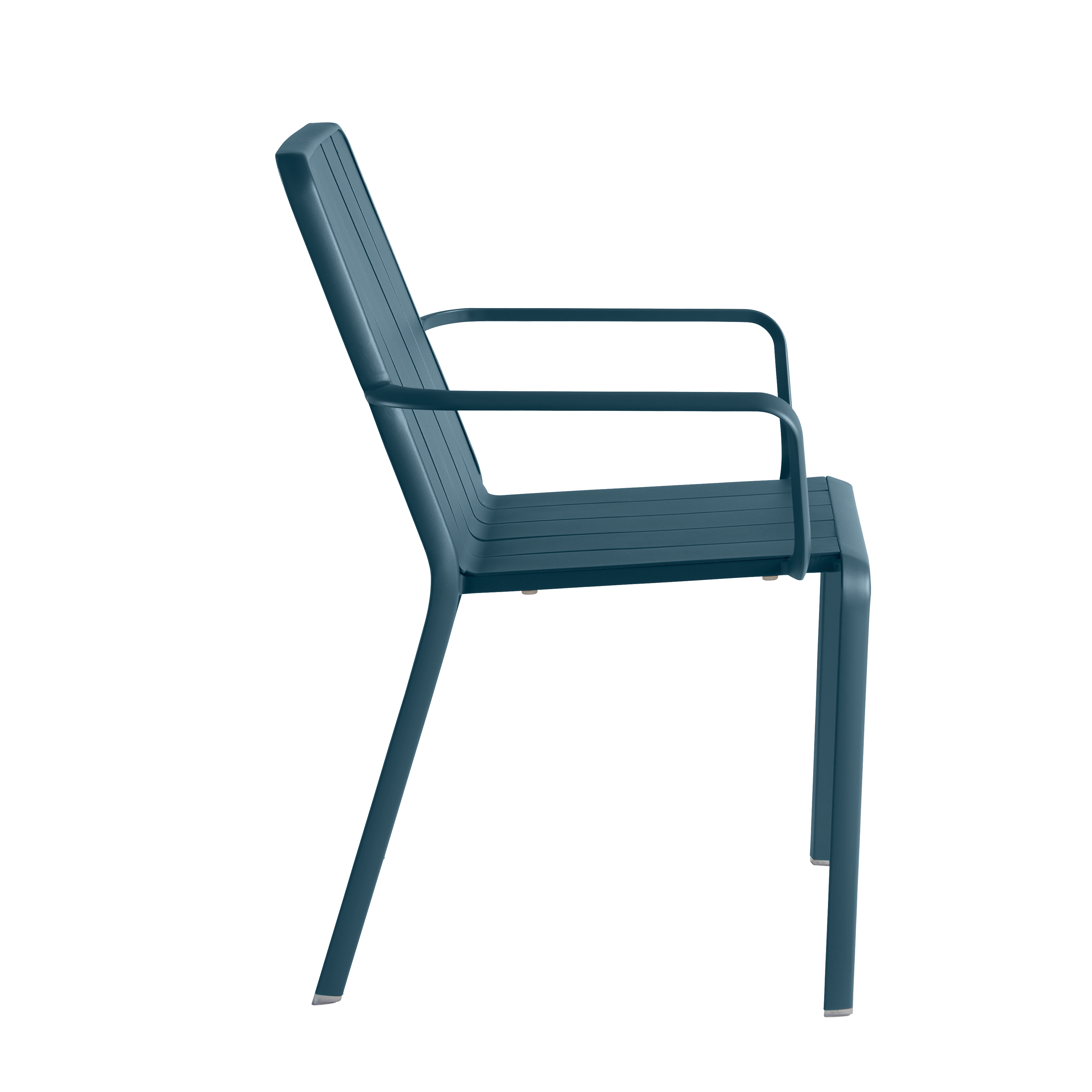 Fauteuil de jardin NATERIAL en aluminium bleu - 6
