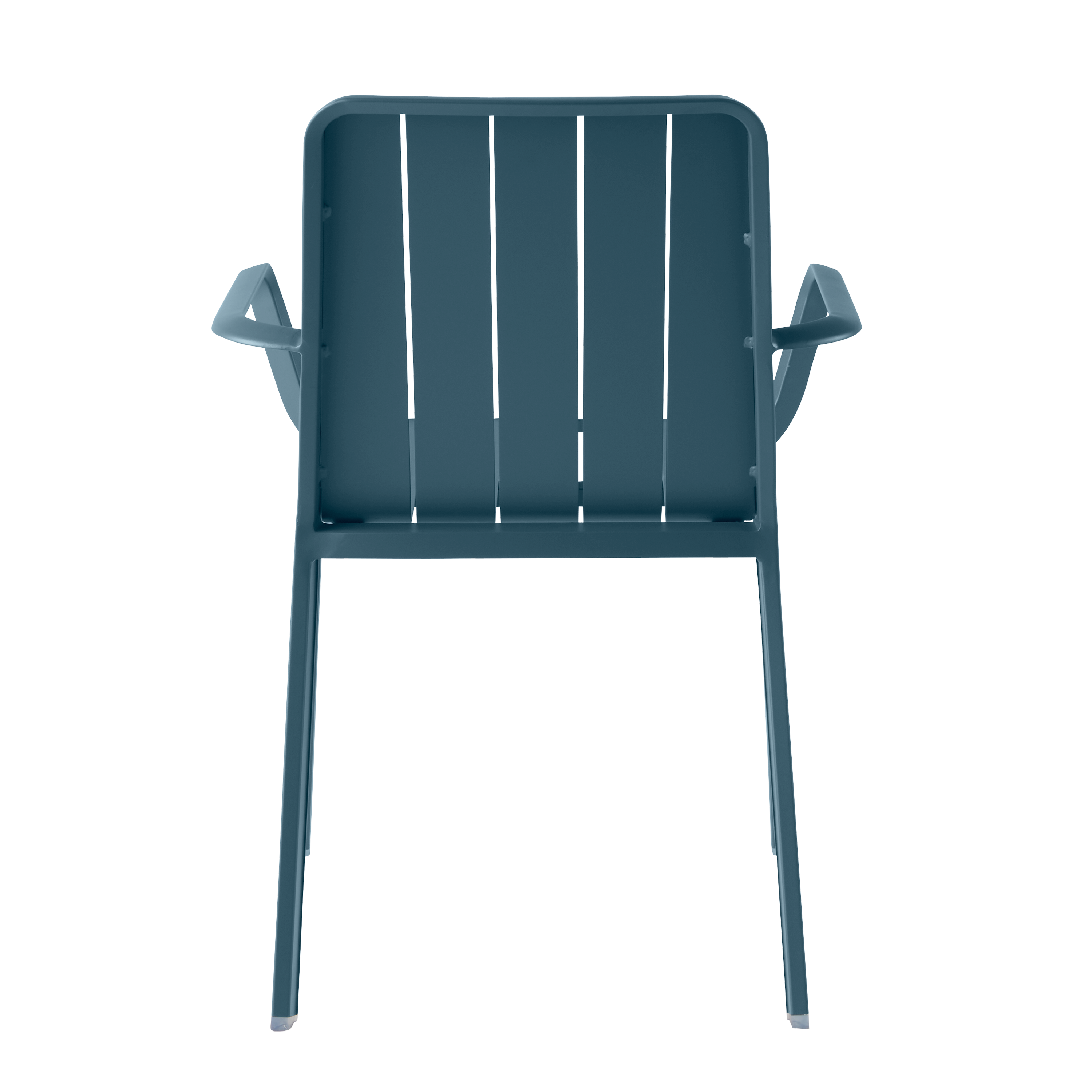 Fauteuil de jardin NATERIAL en aluminium bleu - 7