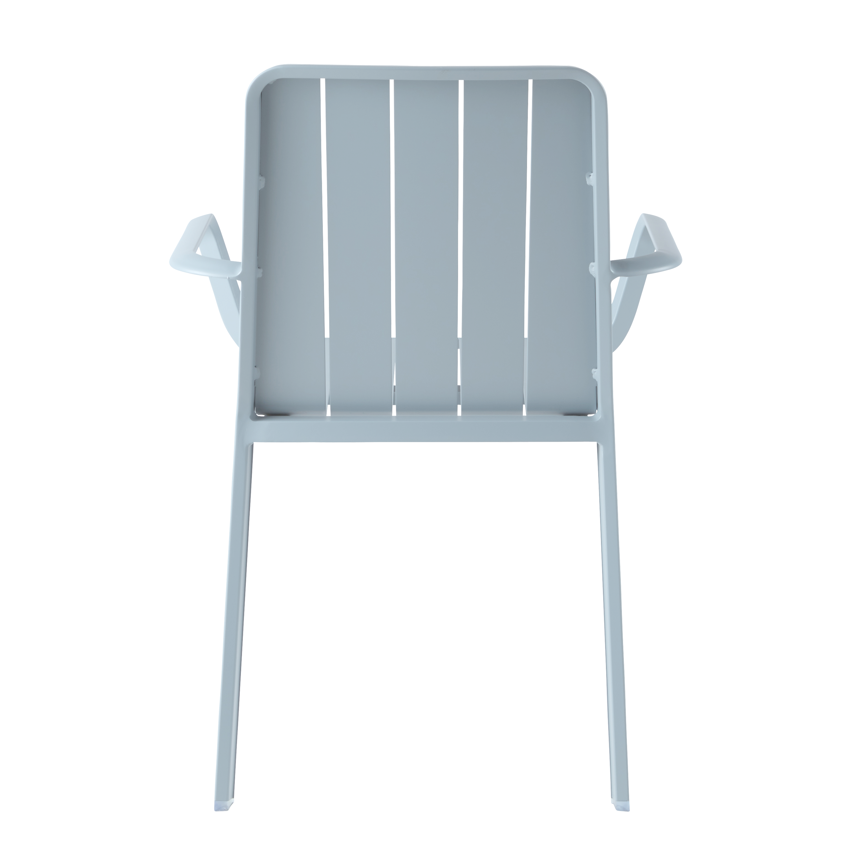 Fauteuil de jardin NATERIAL en aluminium bleu - 6