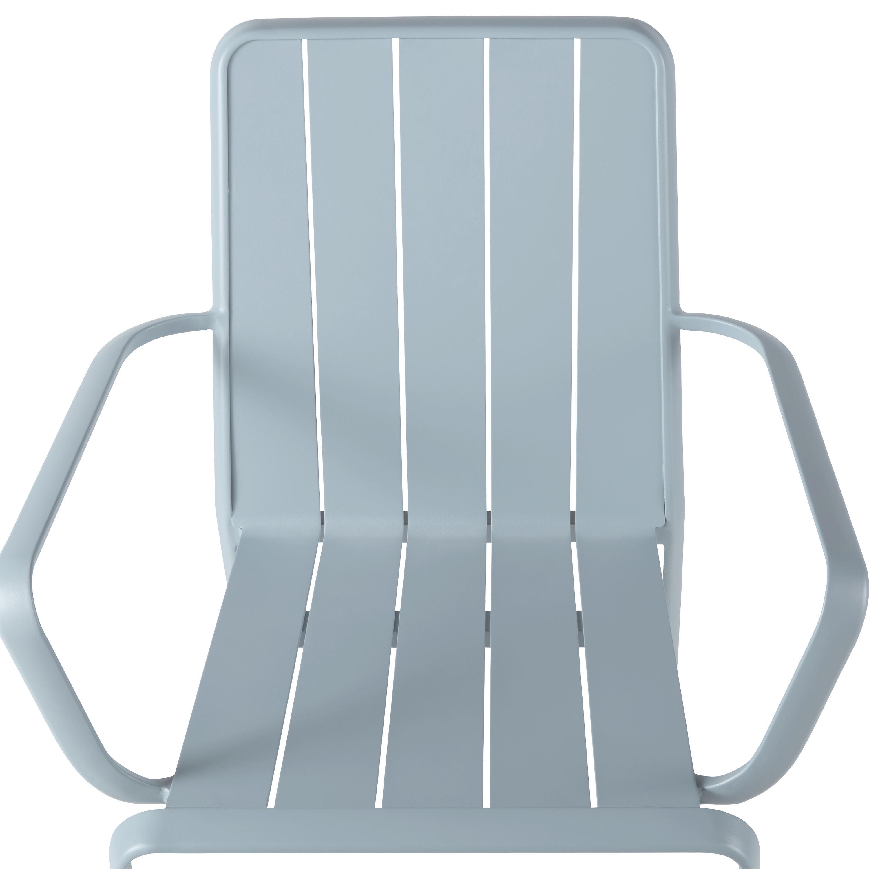 Fauteuil de jardin NATERIAL en aluminium bleu - 7