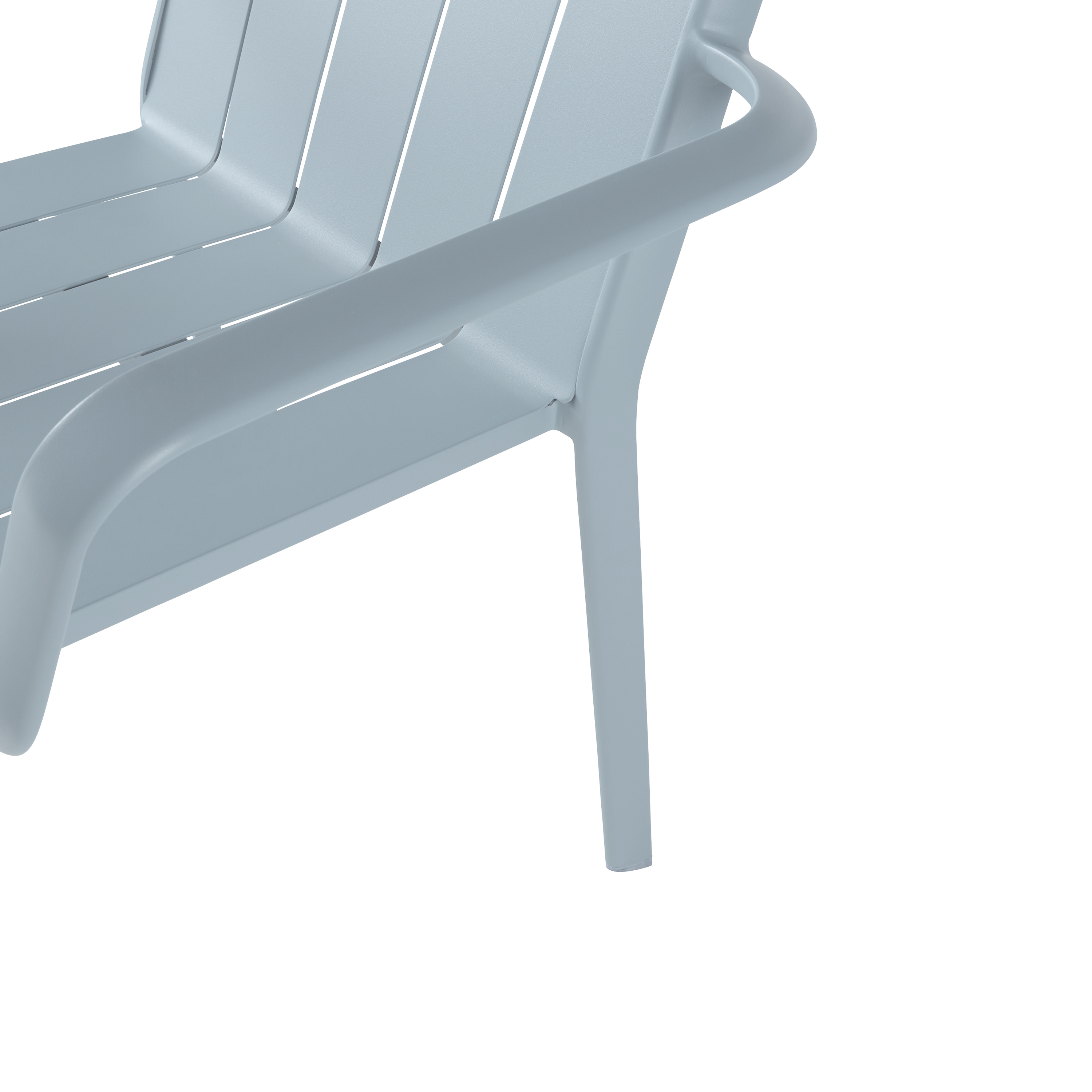 Fauteuil de jardin NATERIAL en aluminium bleu - 8