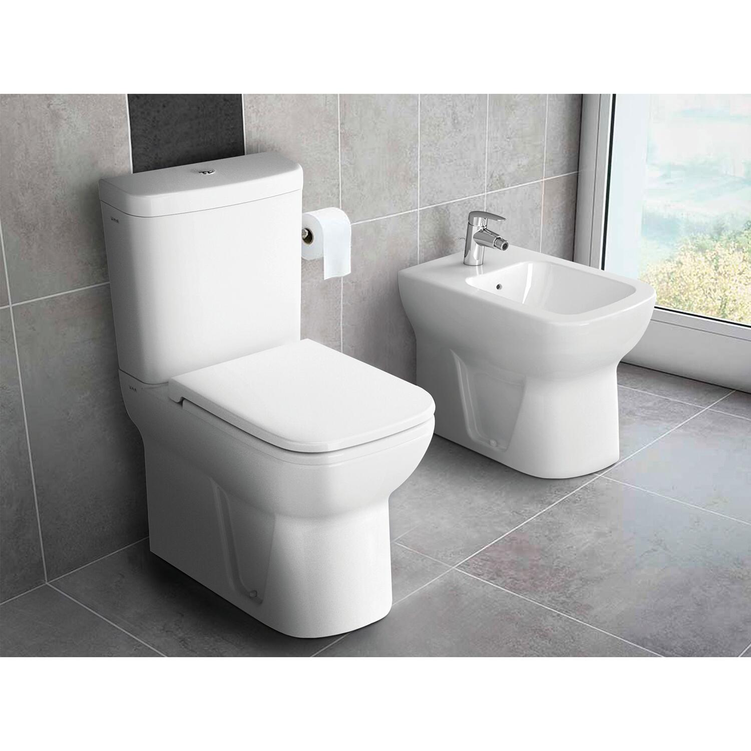 Bidet filomuro Vitra S20 VITRA L 36 x H 40 x P 54 cm bianco - 2